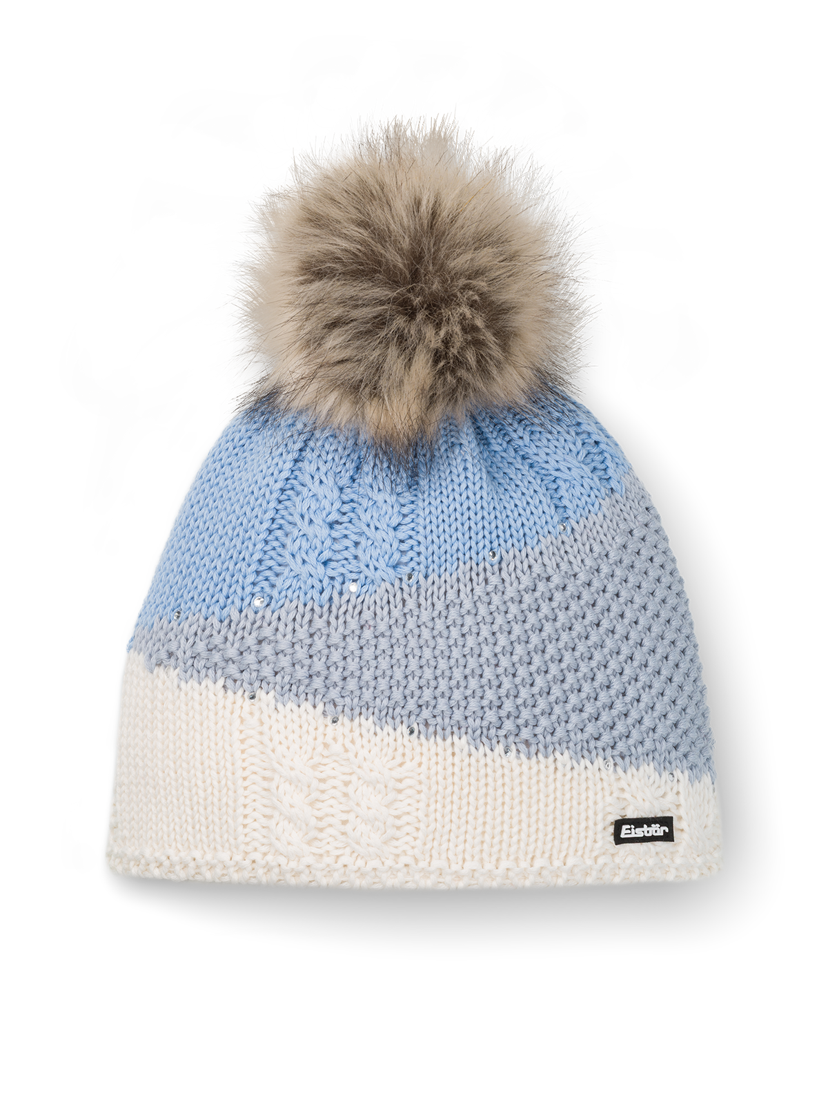 Eden Lux Crystal Bommelmütze