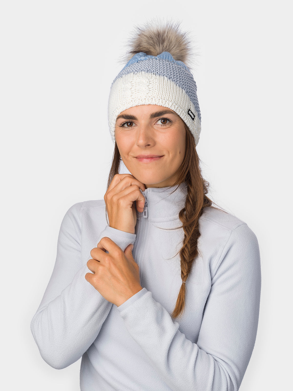 Eden Lux Crystal Bommelmütze