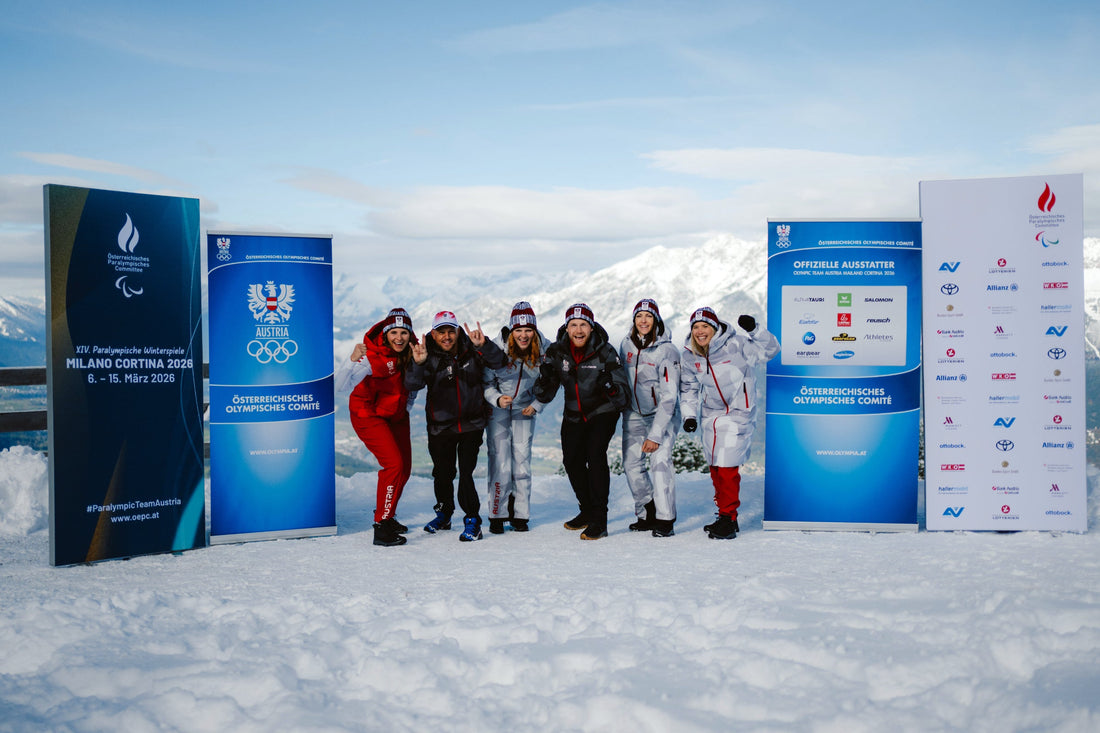 Das Olympic Team Austria präsentiert sich in Eisbär