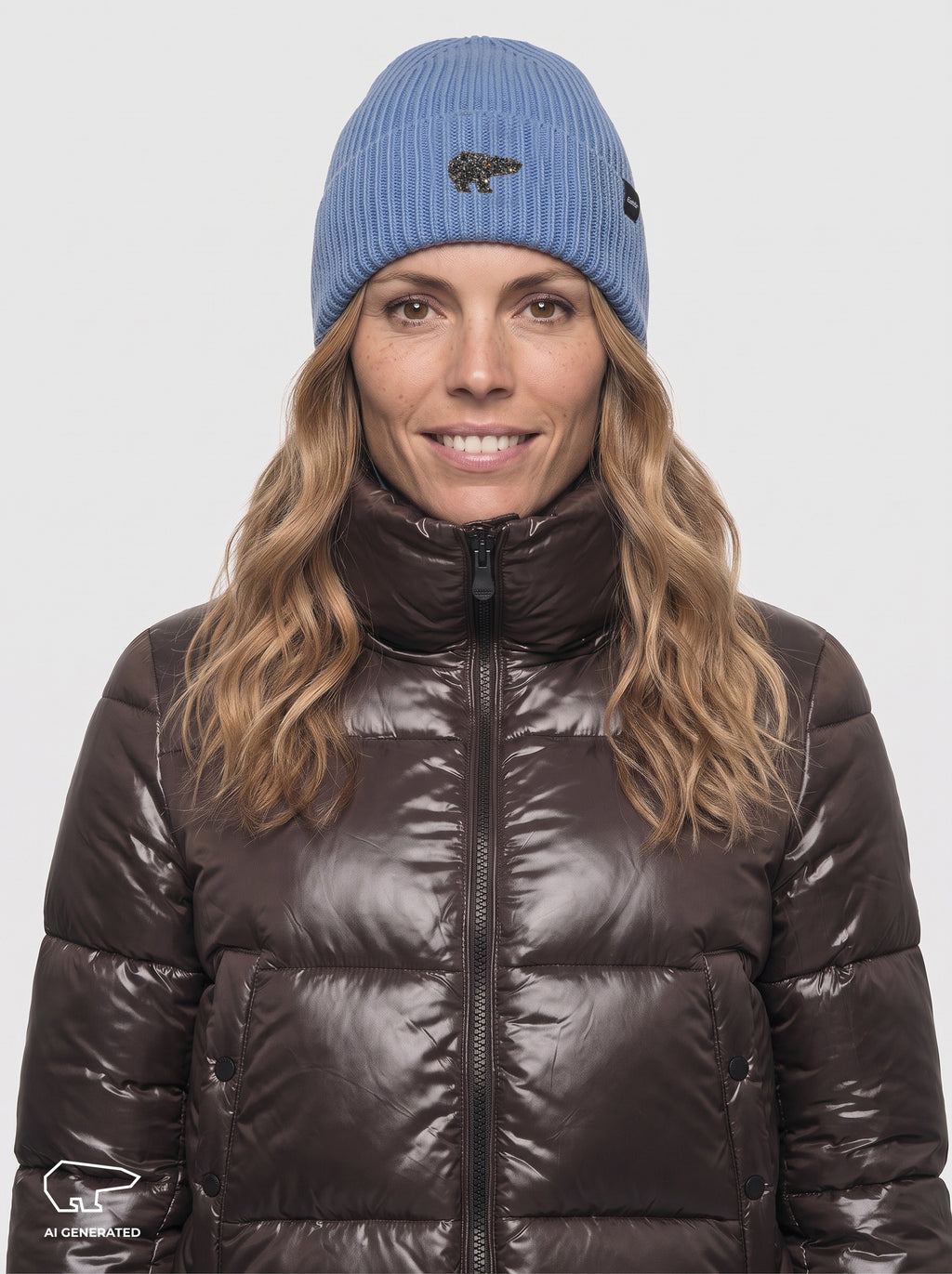 Elena Oversize Crystal Mütze