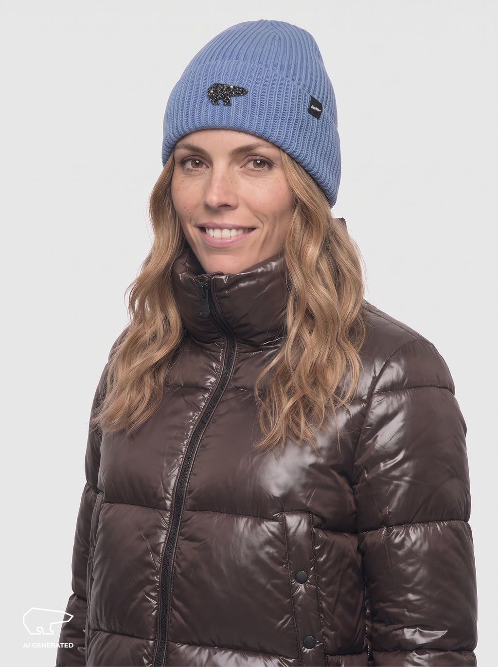 Elena Oversize Crystal Mütze