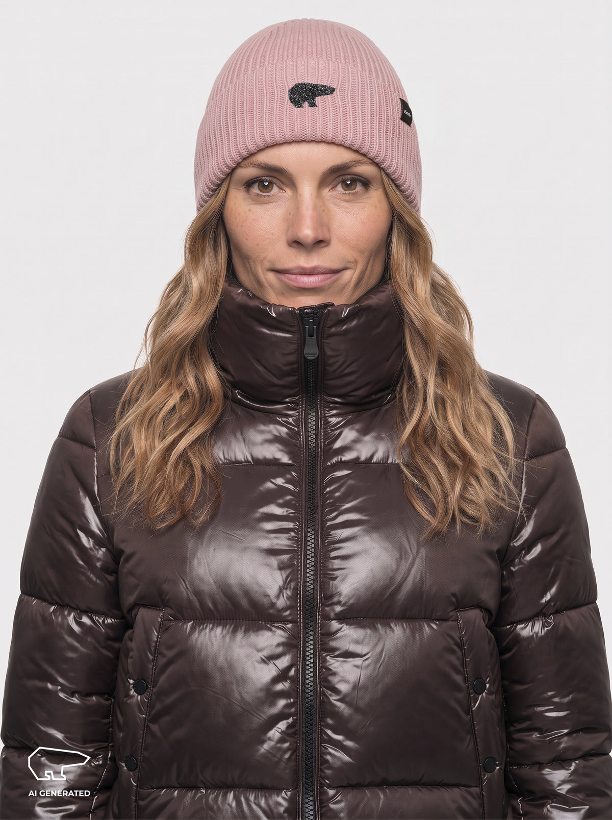 Elena Oversize Crystal Mütze