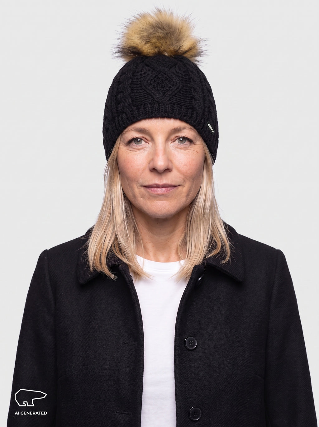 Nelia Lux Pom-Pom Beanie