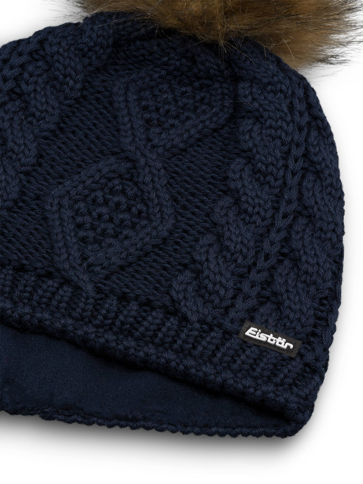 Nelia Lux Pom-Pom Beanie