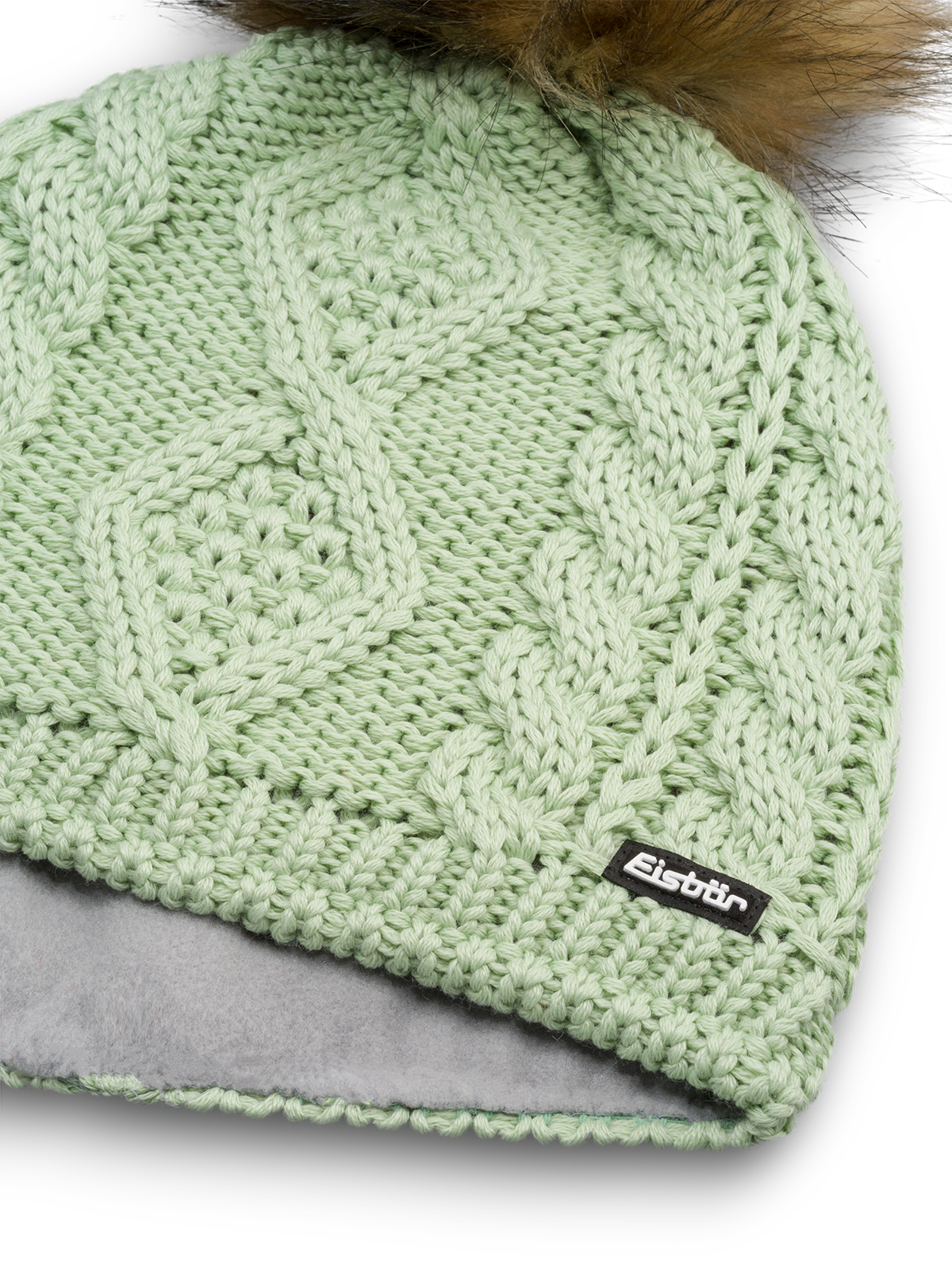 Nelia Lux Pom-Pom Beanie