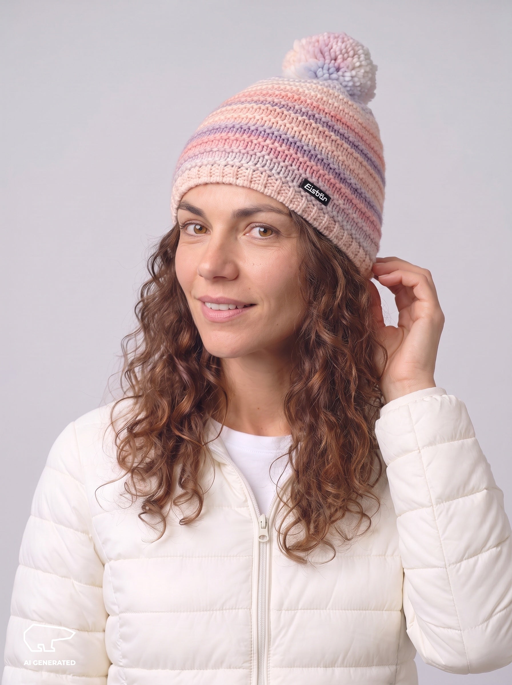 Mikata Pom-Pom Beanie