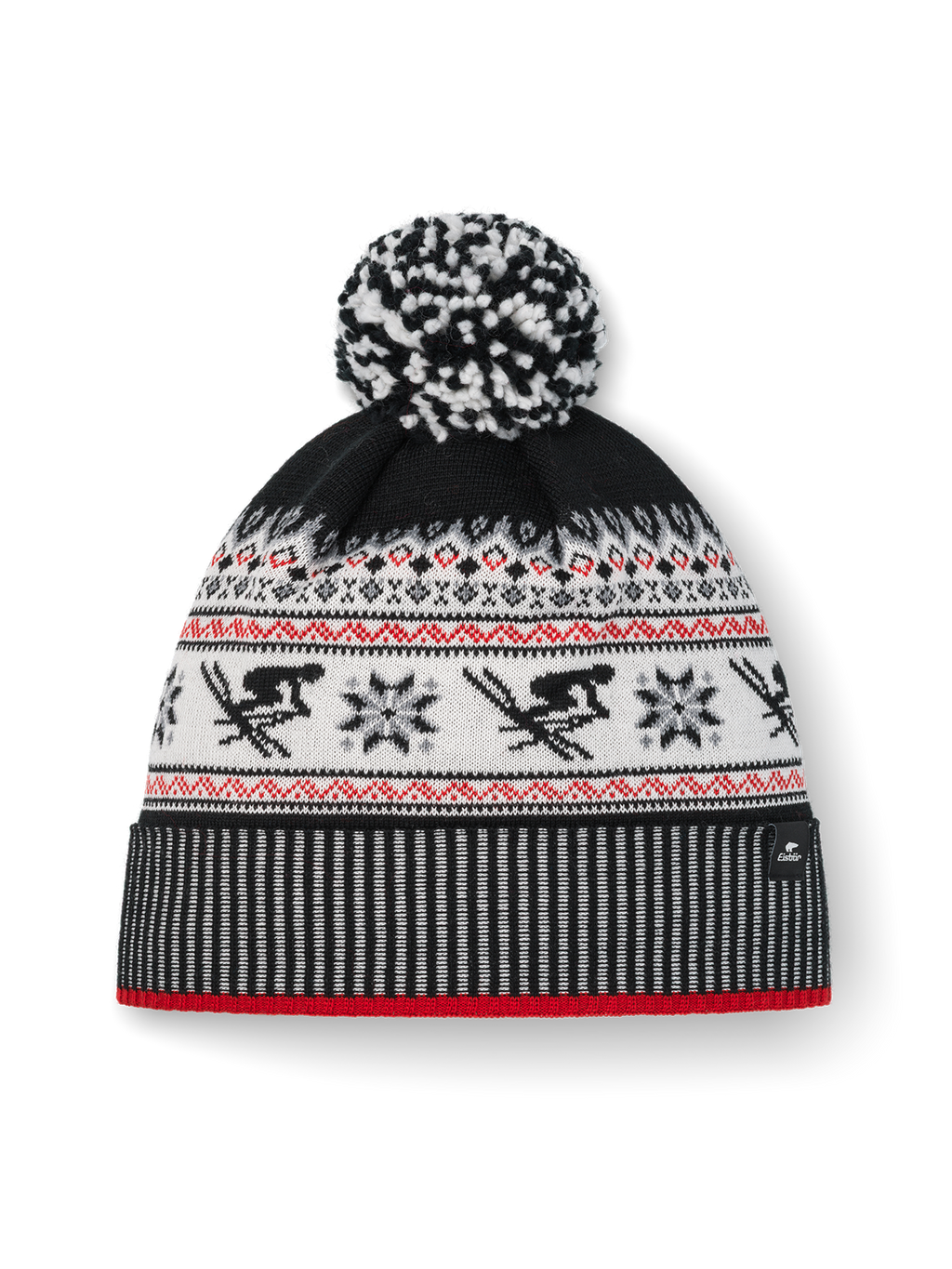 Retro Oversized Bommelmütze