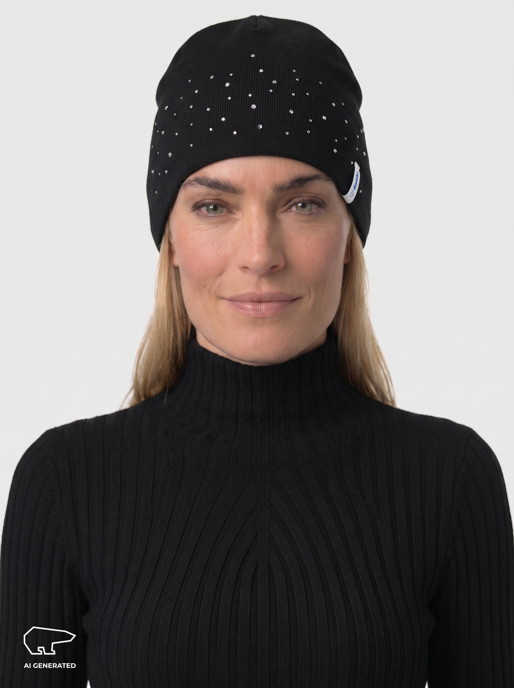 Nesta Oversize Crystal Mütze