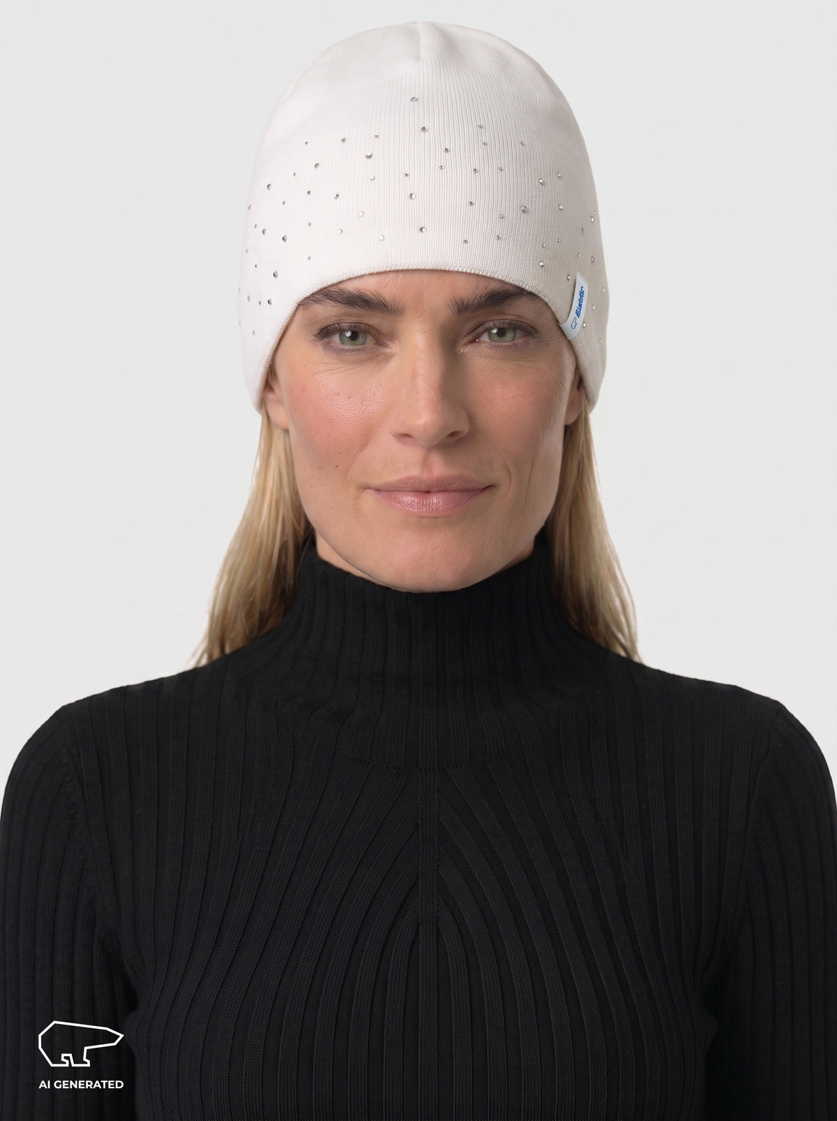 Nesta Oversize Crystal Mütze