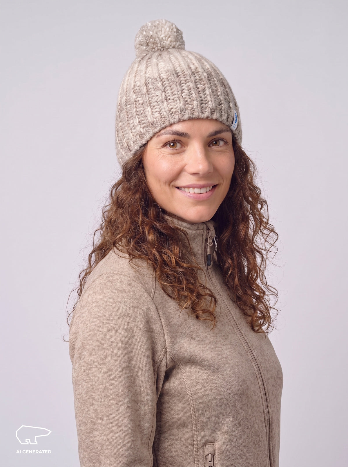 Zenta Oversize Pompon Mütze