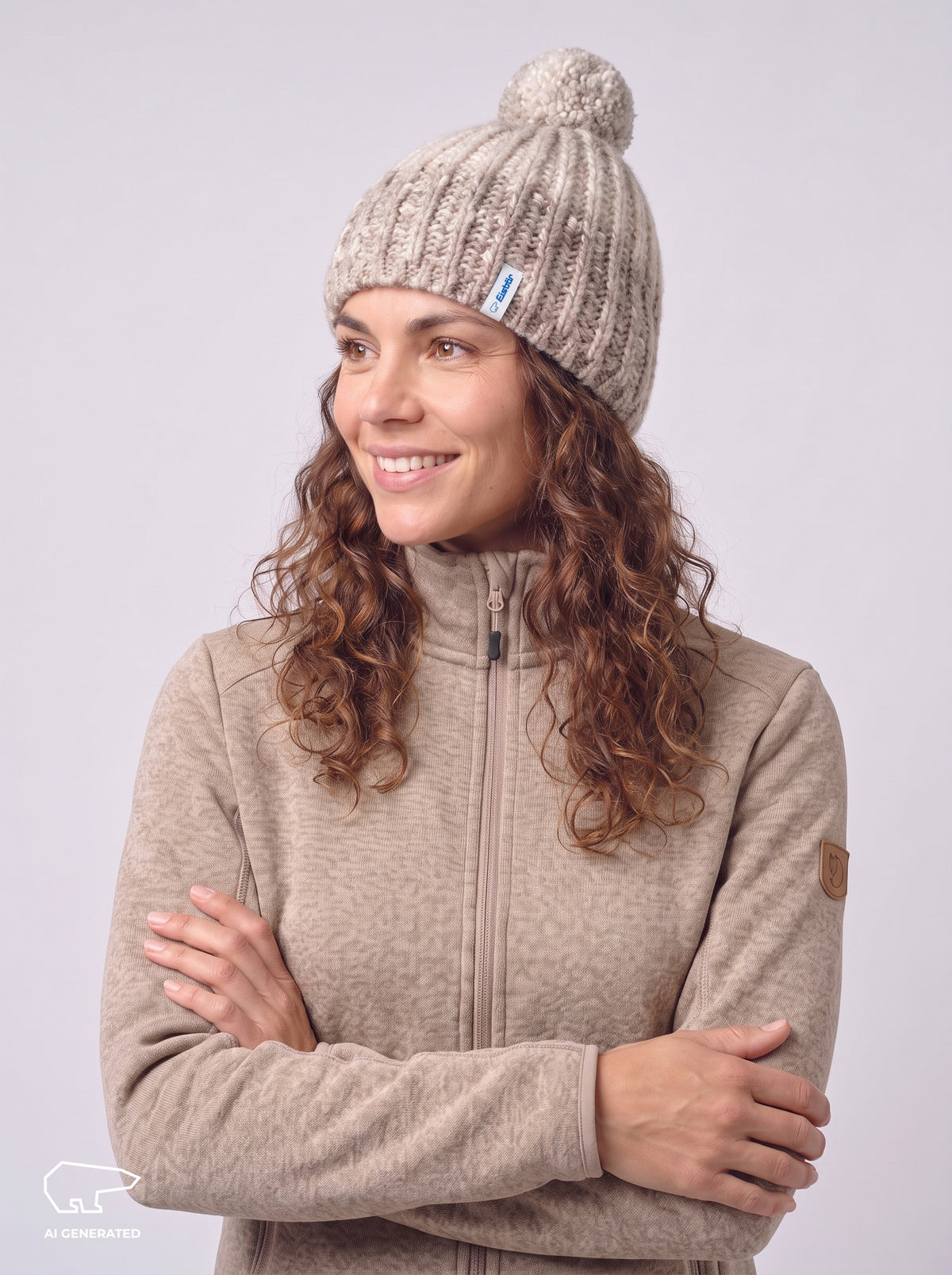 Zenta Oversize Pompon Mütze