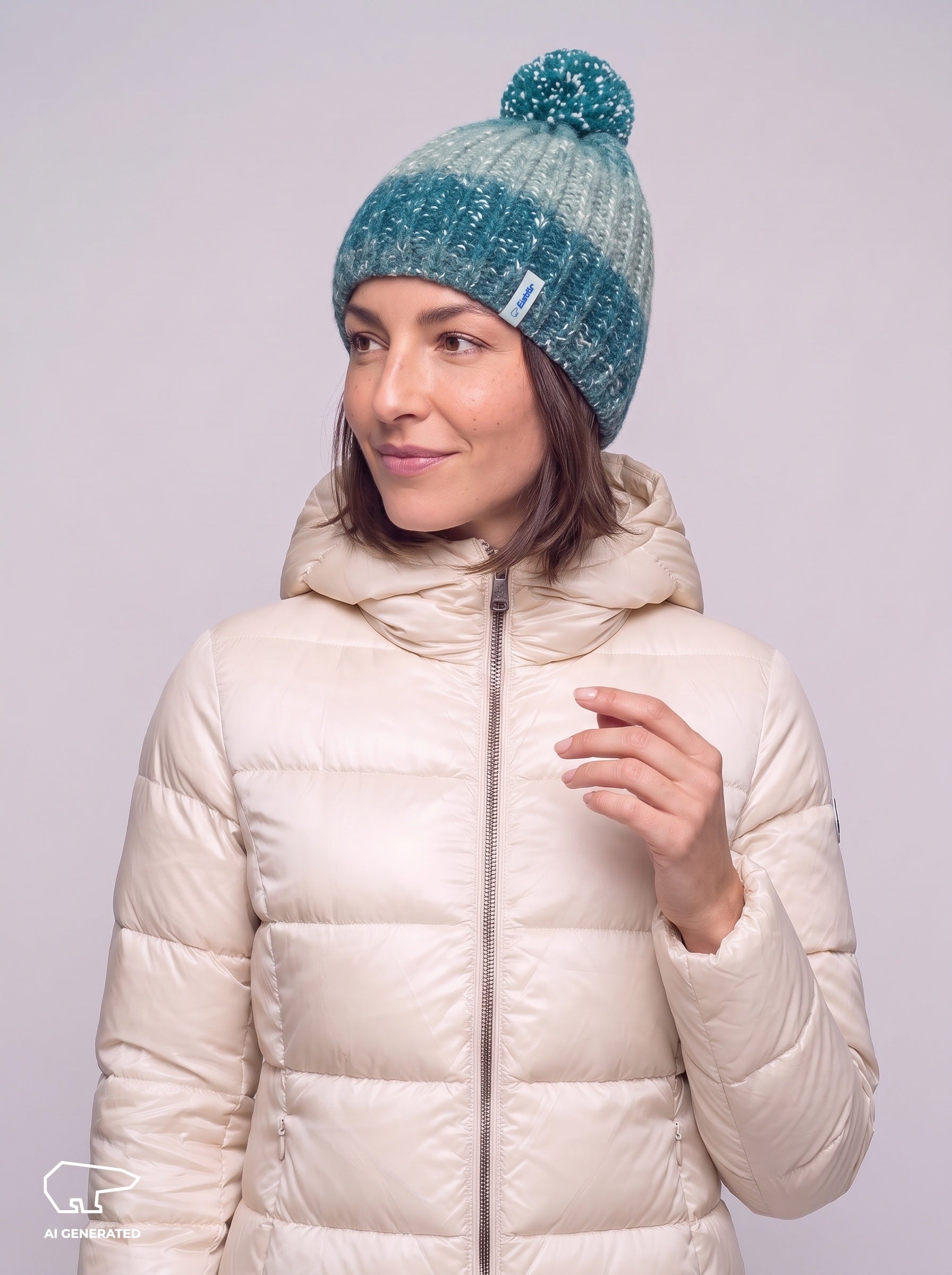Zenta Oversize Pompon Mütze