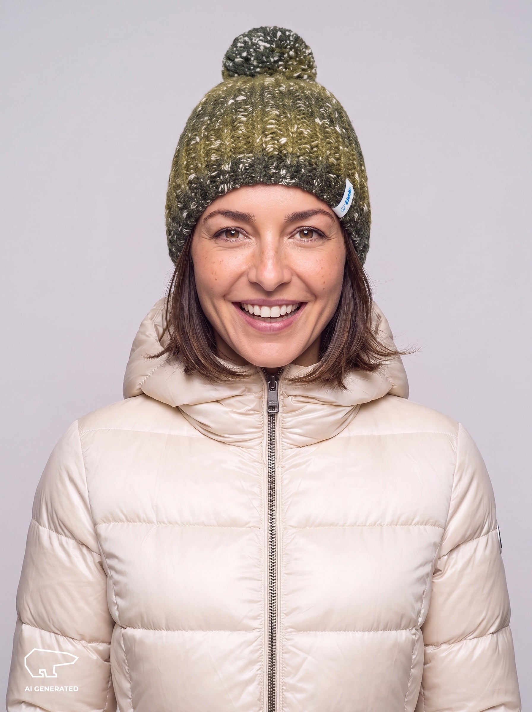 Zenta Oversize Pompon Mütze