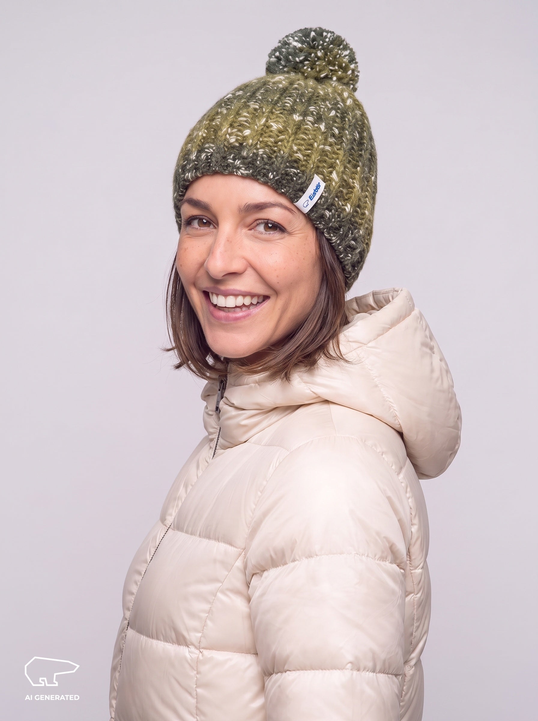 Zenta Oversize Pompon Mütze