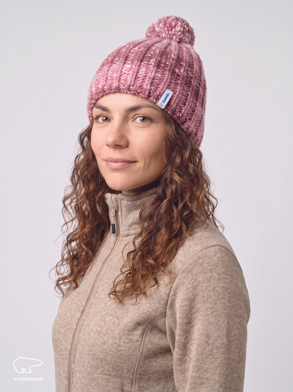 Zenta Oversize Pom-Pom Beanie