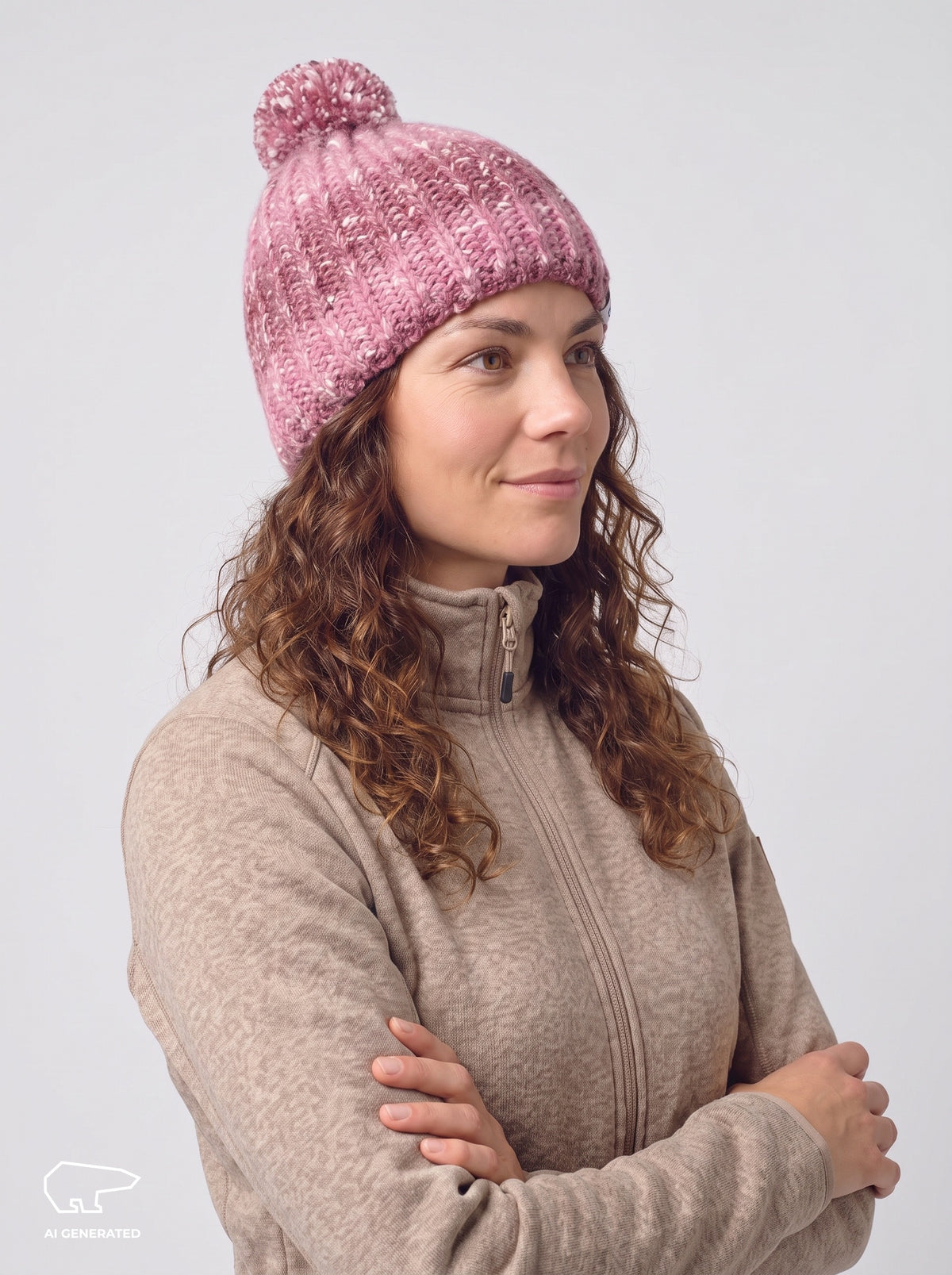Zenta Oversize Pompon Mütze