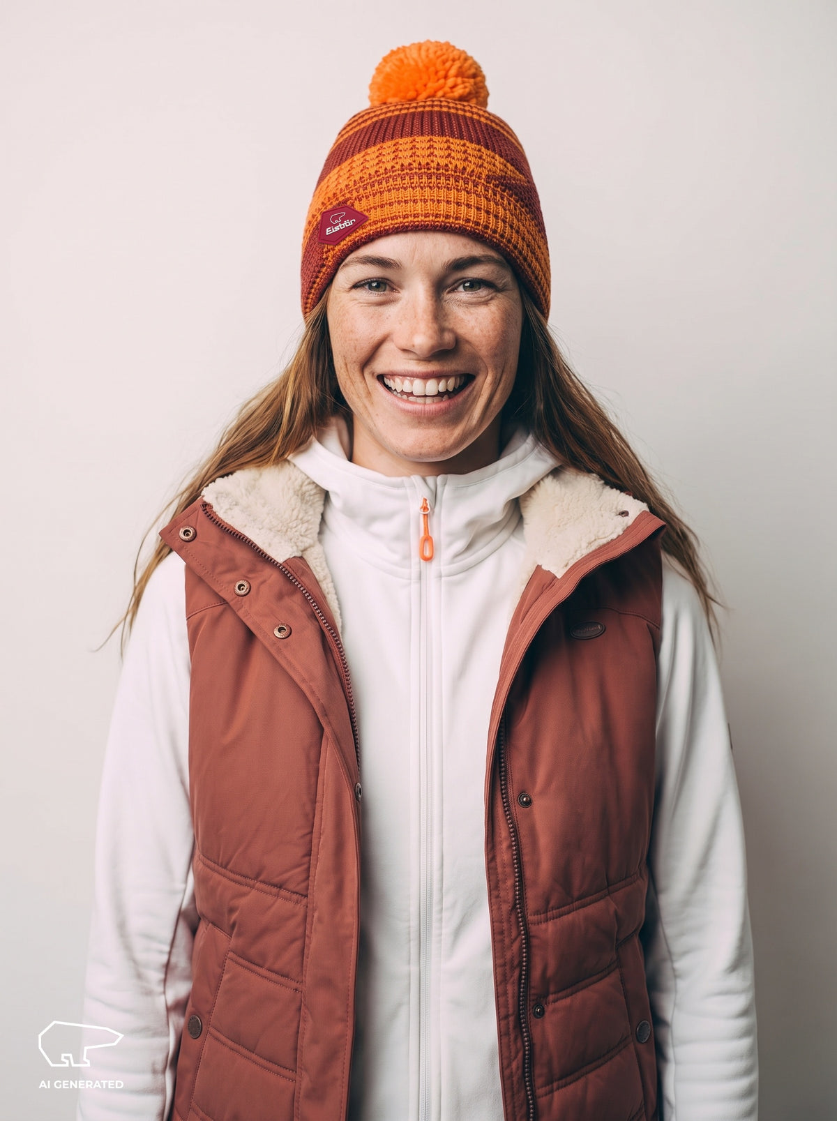 Nona Oversize Pompon Mütze