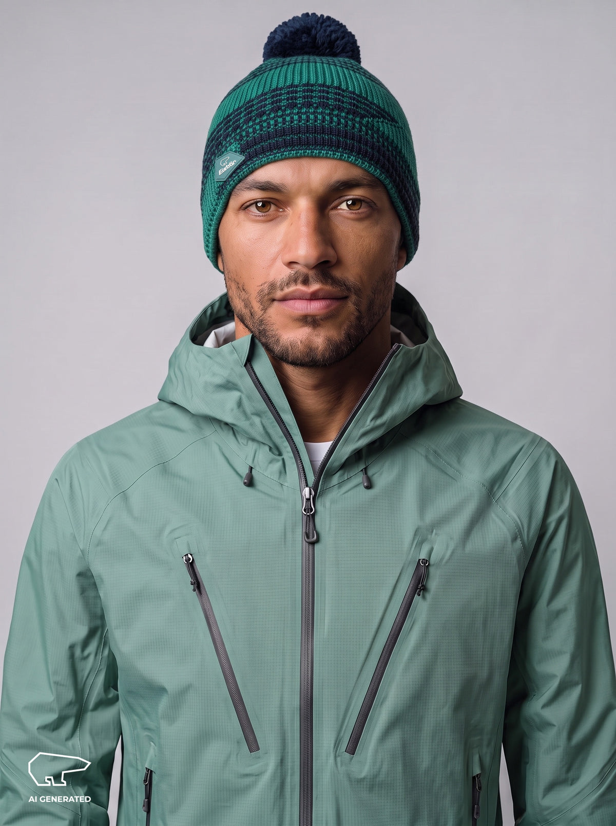 Nona Oversize Pompon Mütze