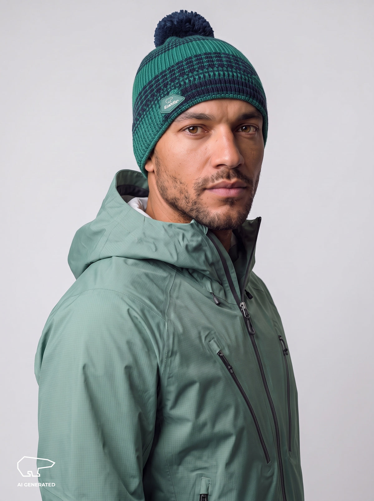 Nona Oversize Pompon Mütze