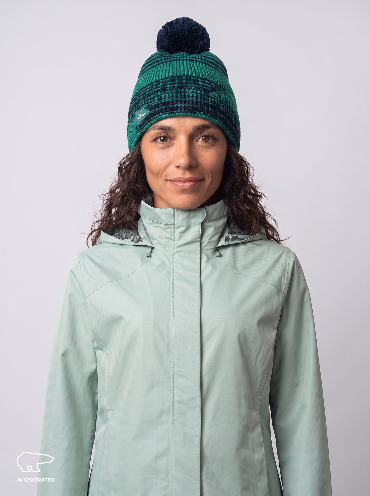 Nona Oversize Pompon Mütze