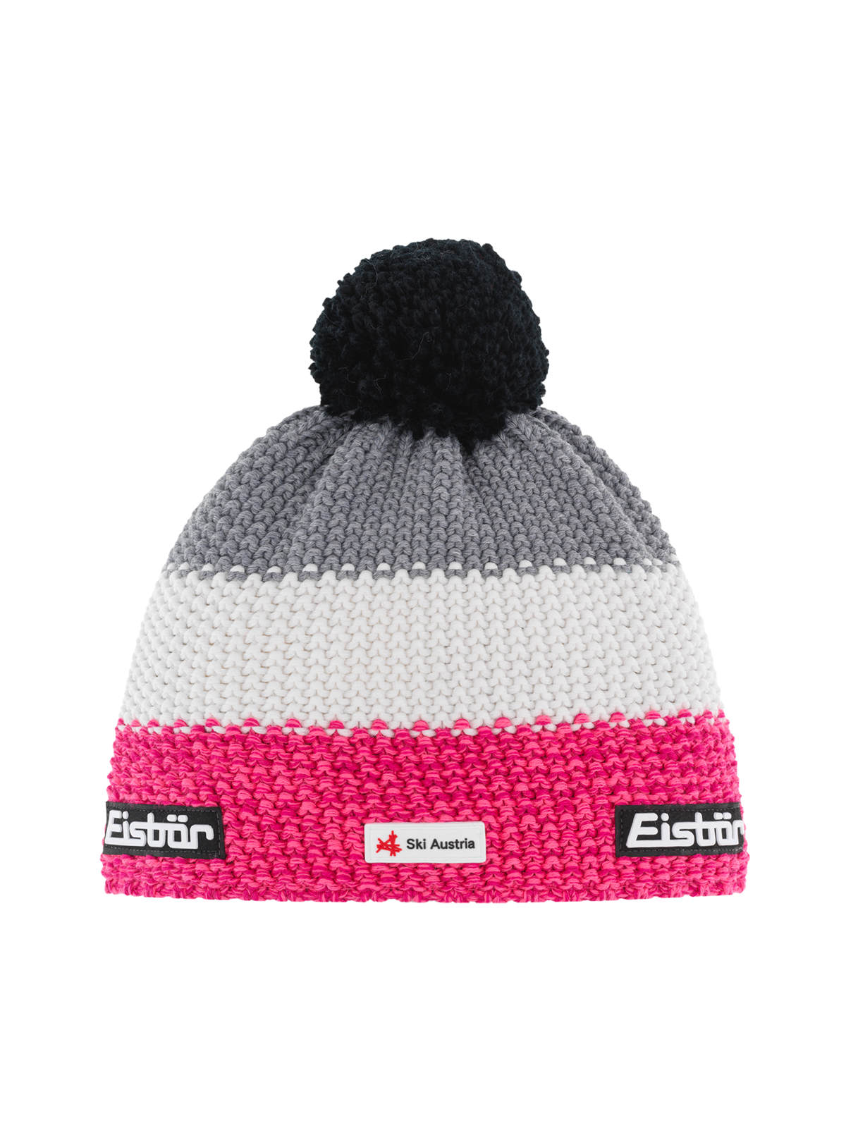 Star Pompon Mütze