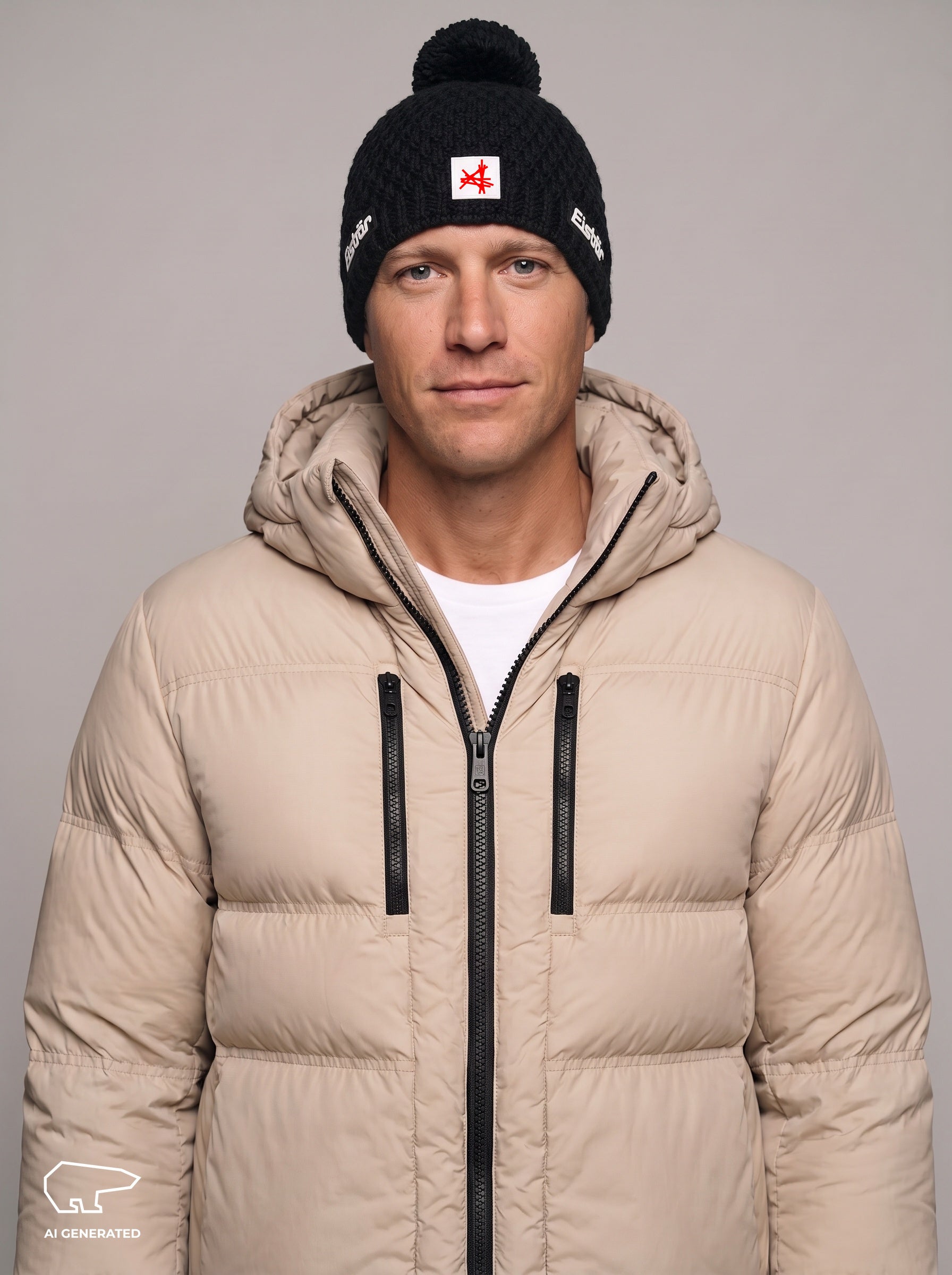 Trail Ski Austria Pom-Pom Beanie