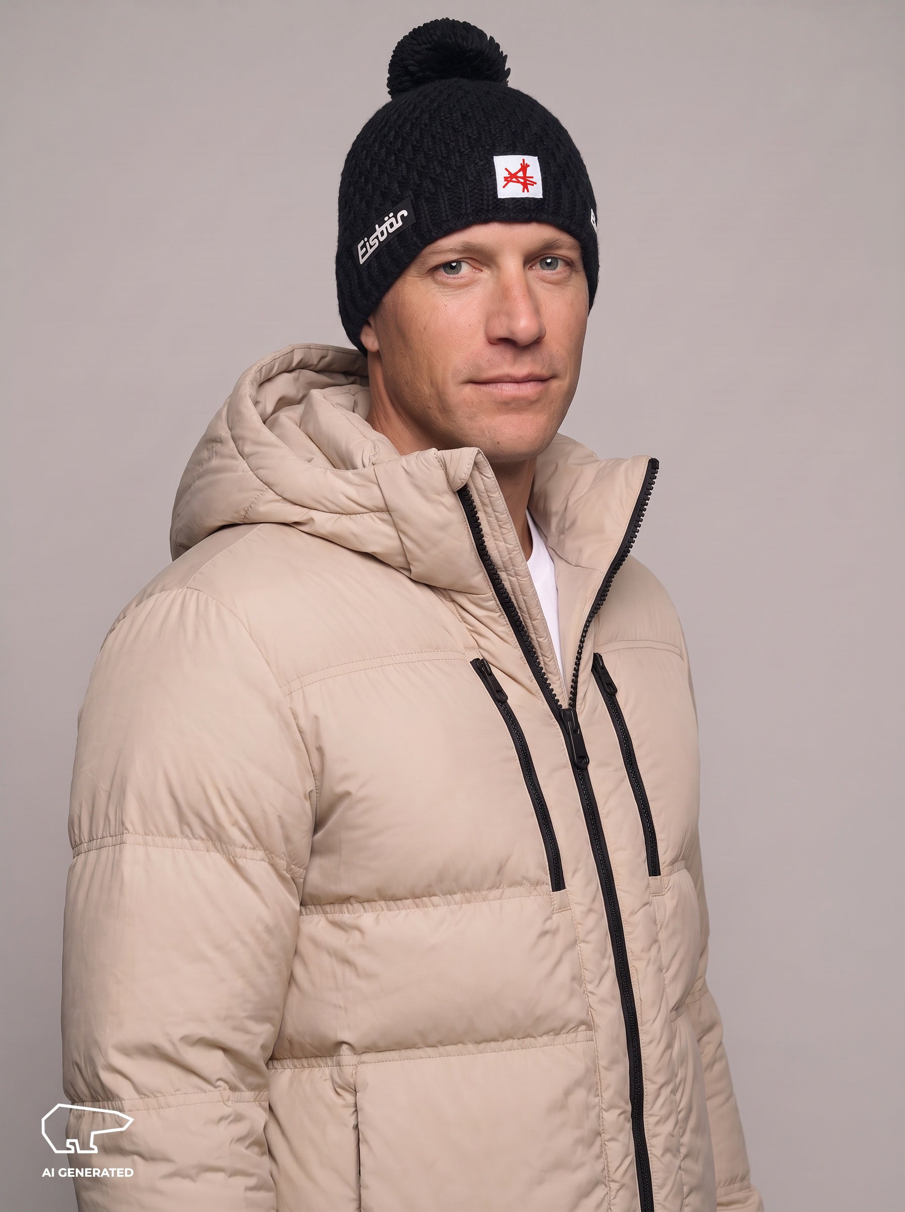 Trail Ski Austria Pom-Pom Beanie