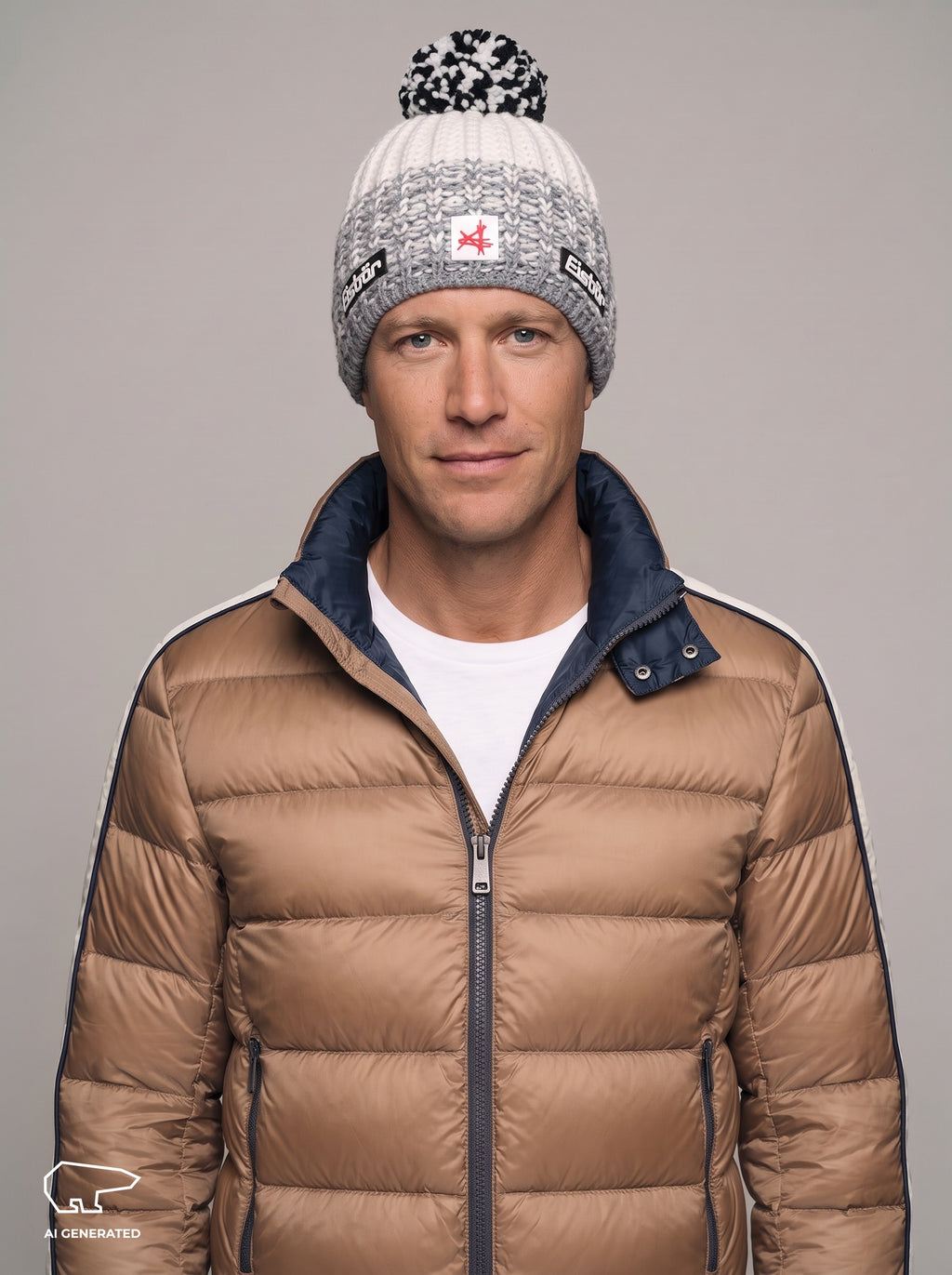 Refocus Pom-Pom Beanie Ski Austria
