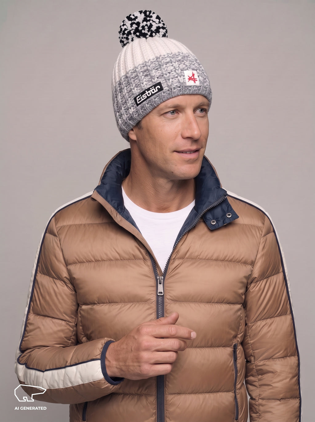 Refocus Pom-Pom Beanie Ski Austria