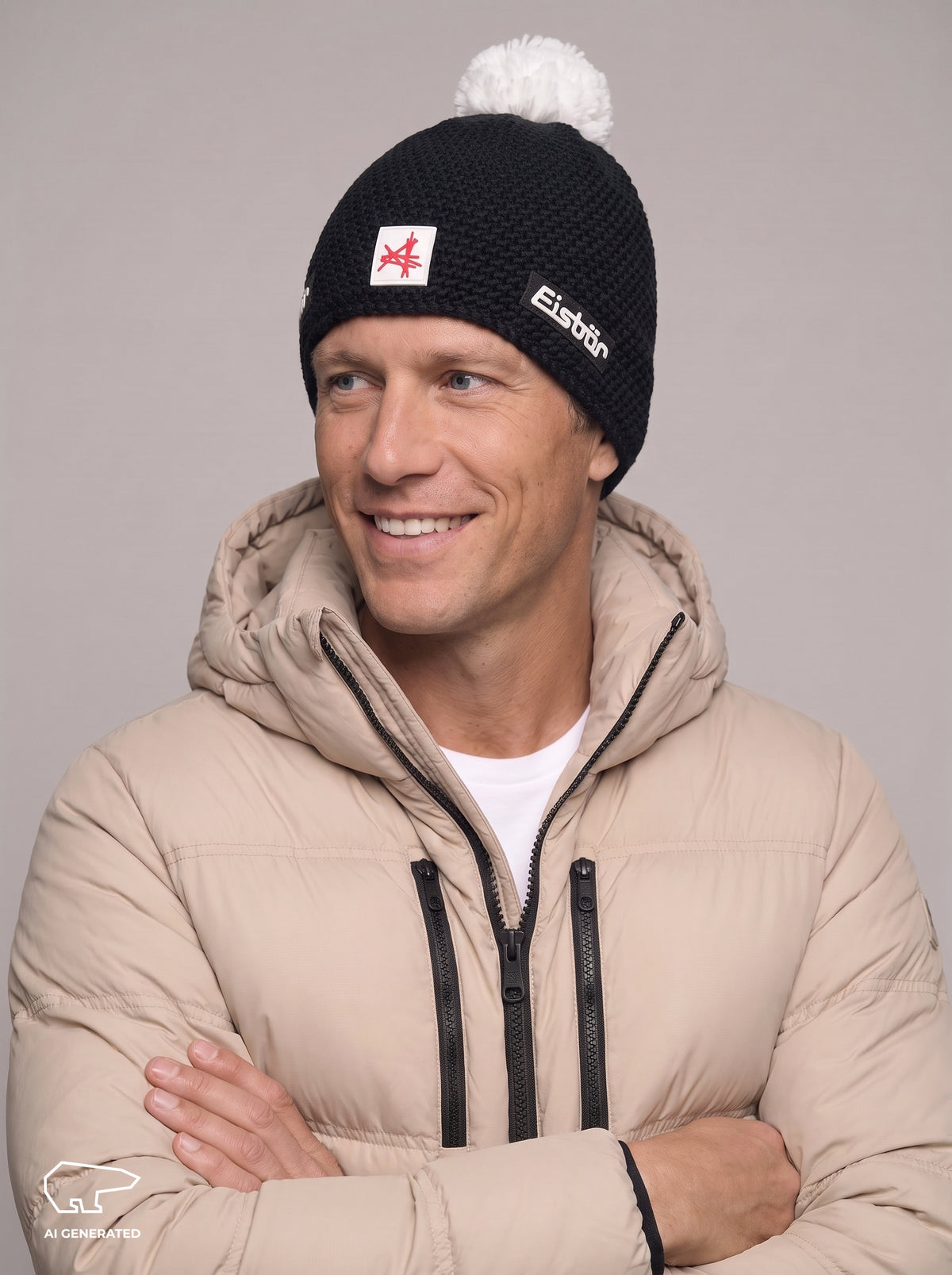 Jamie Ski Austria Bommelmütze
