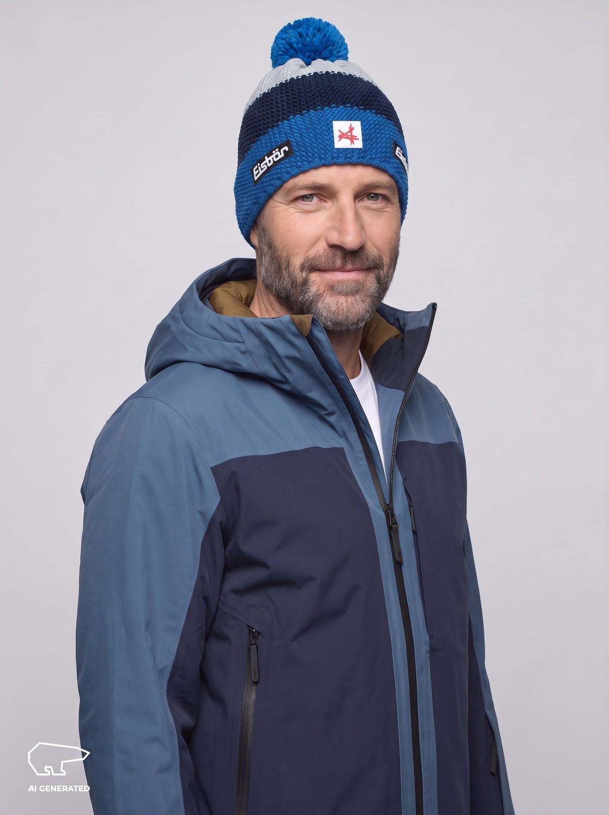 Star Ski Austria Bommelmütze