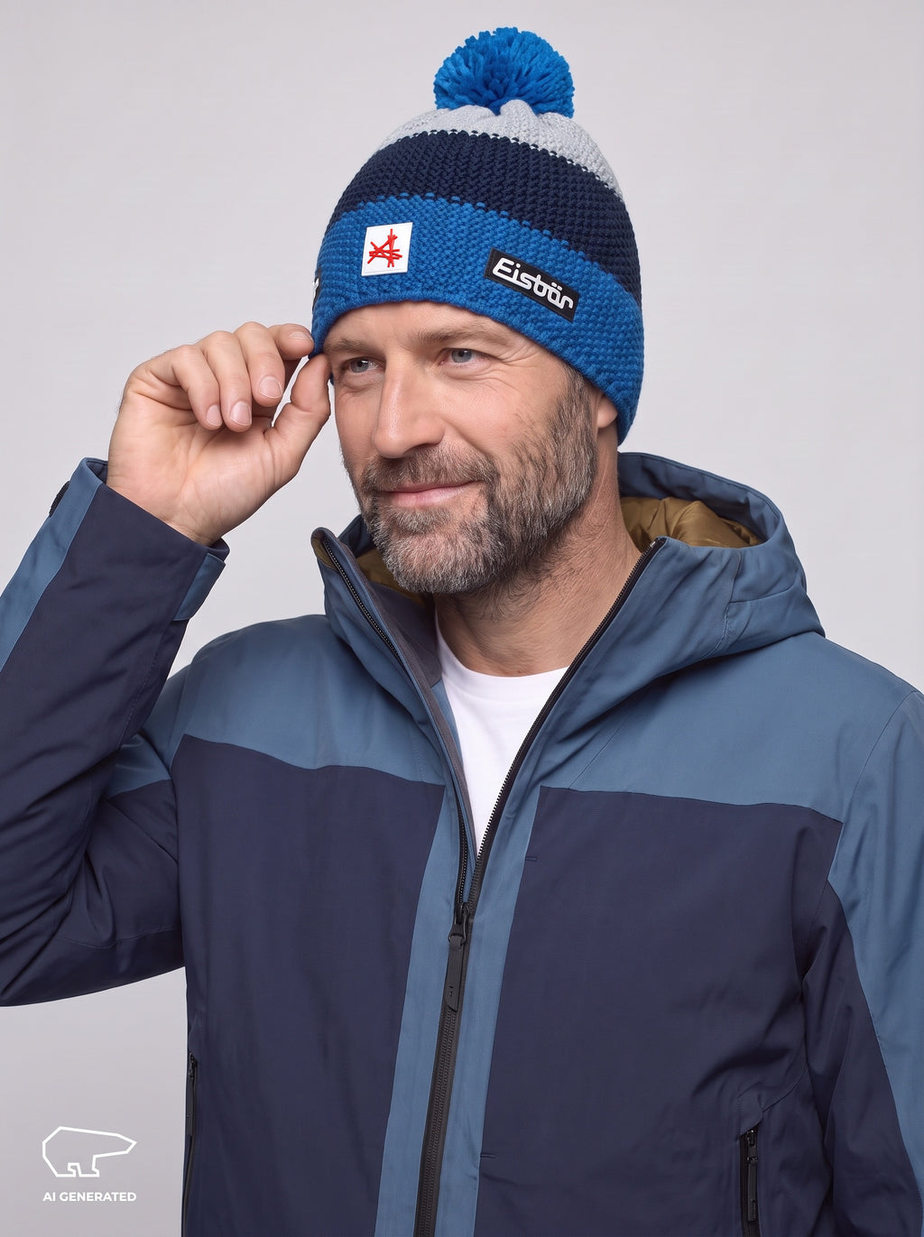 Star Ski Austria Bommelmütze