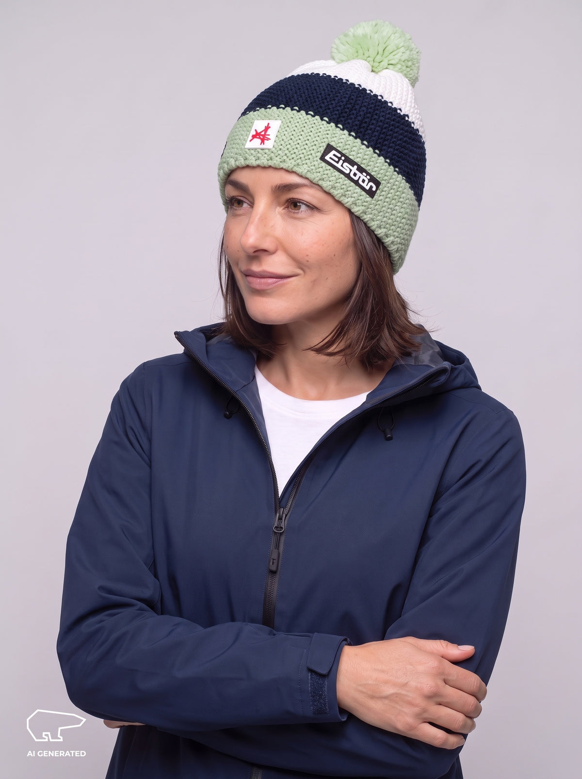 Star Ski Austria Bommelmütze