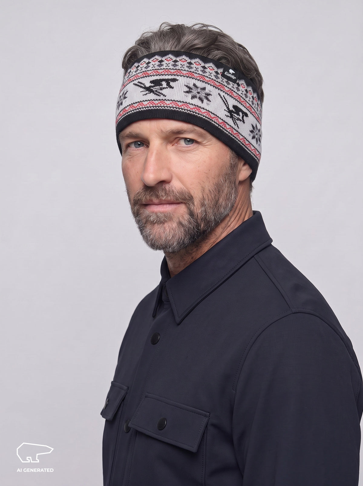 Retroski Stirnband