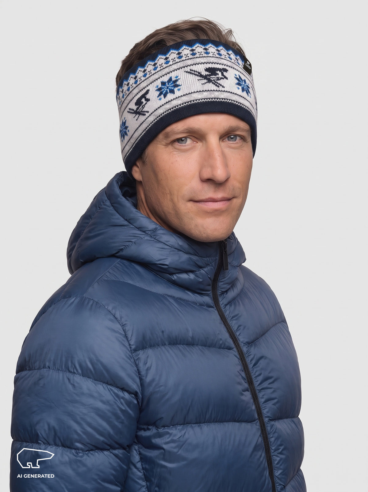 Retroski Stirnband