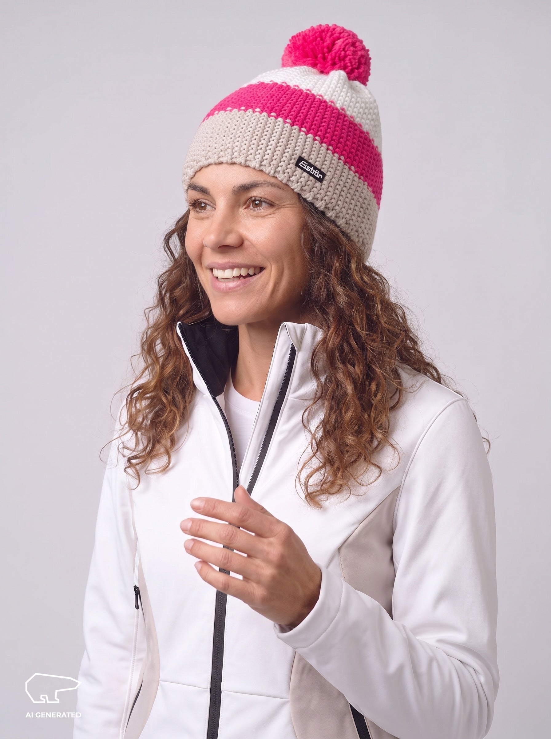 Star Pom-Pom Beanie