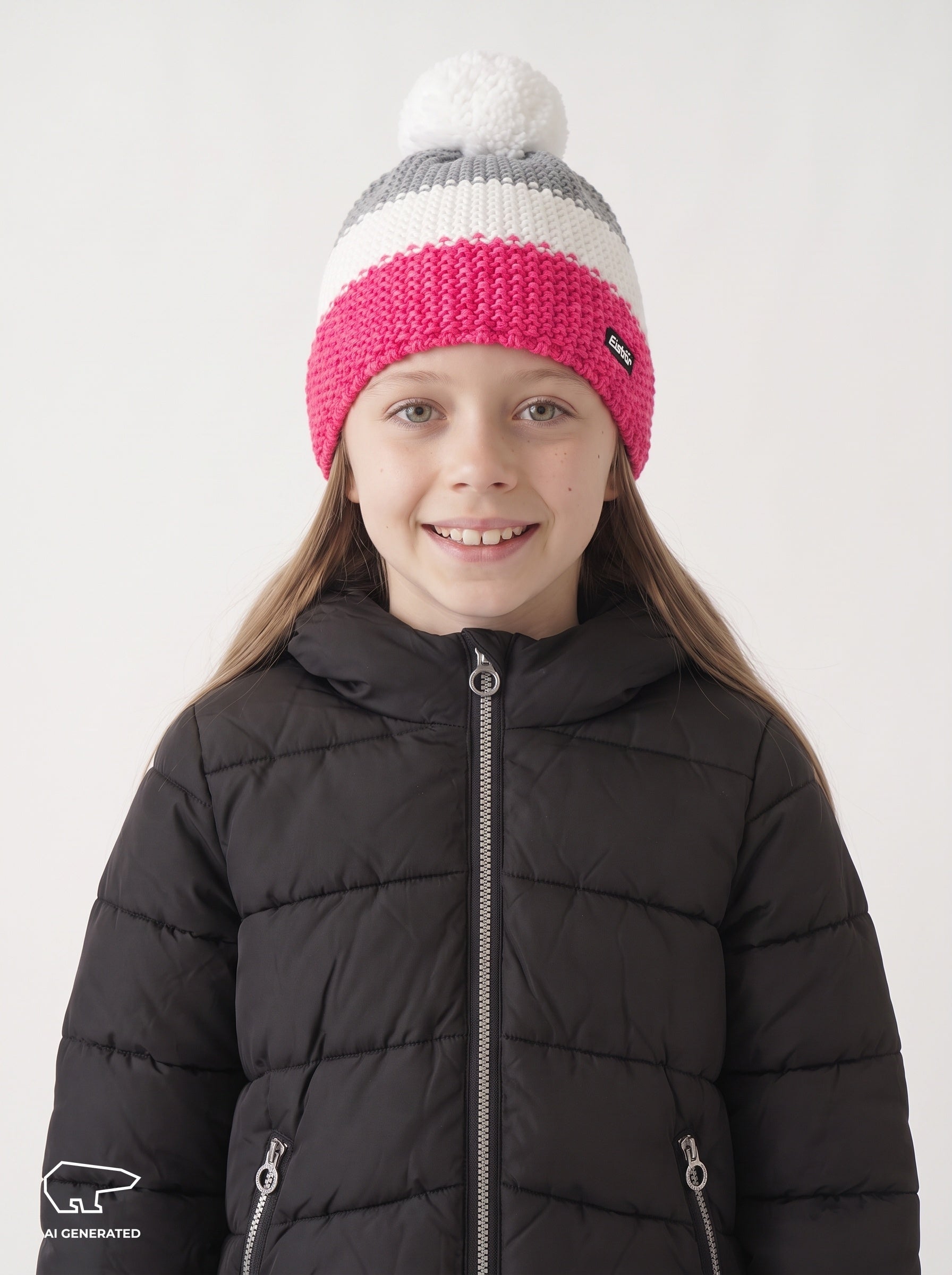 Star Kids Pom-Pom Beanie