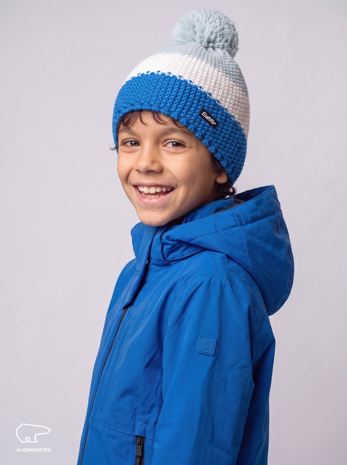 Star Kids Pom-Pom Beanie