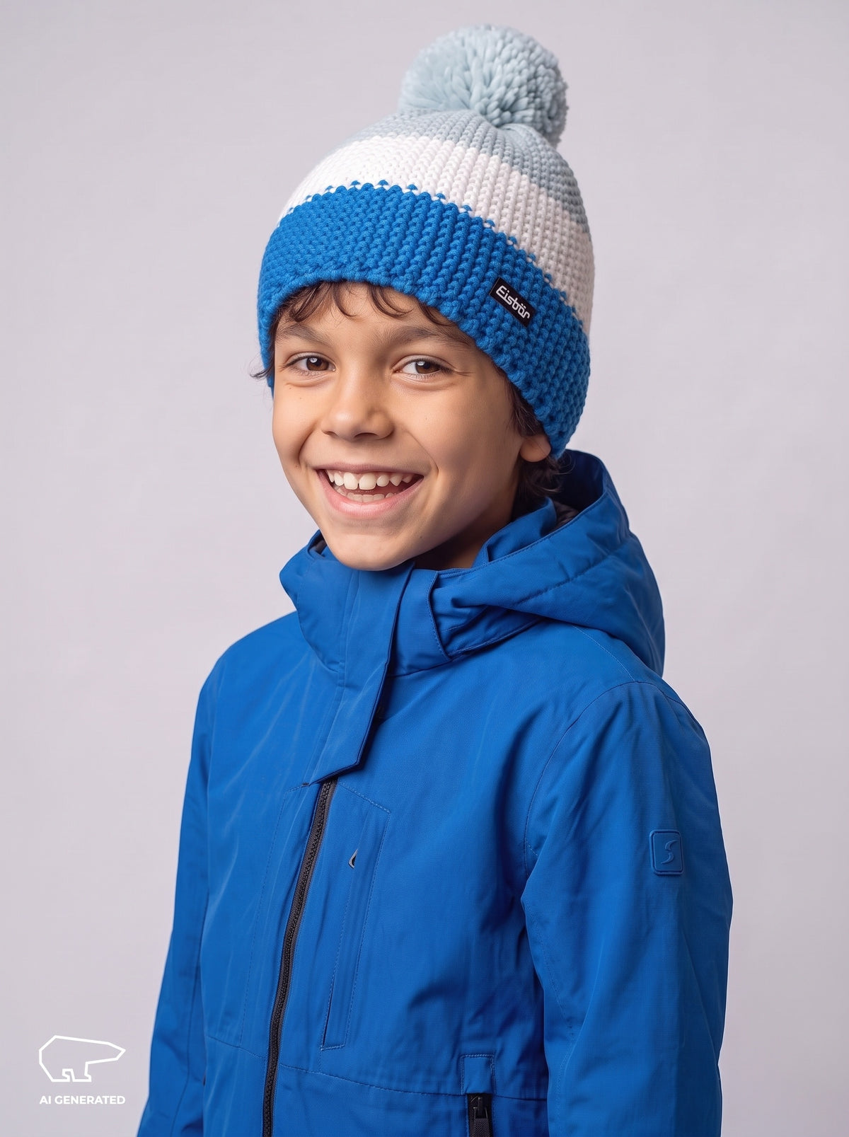 Star Kids Pom-Pom Beanie