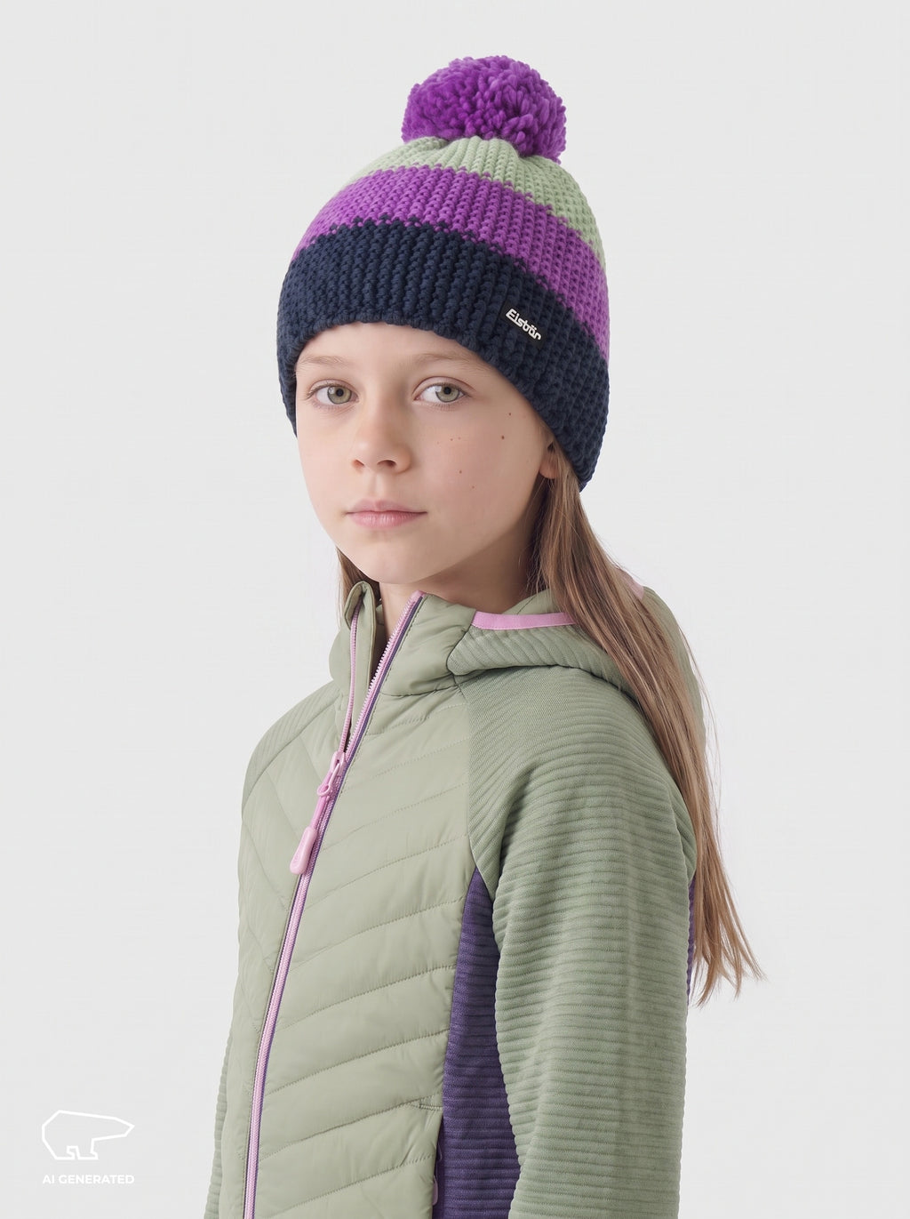 Star Kids Pom-Pom Beanie