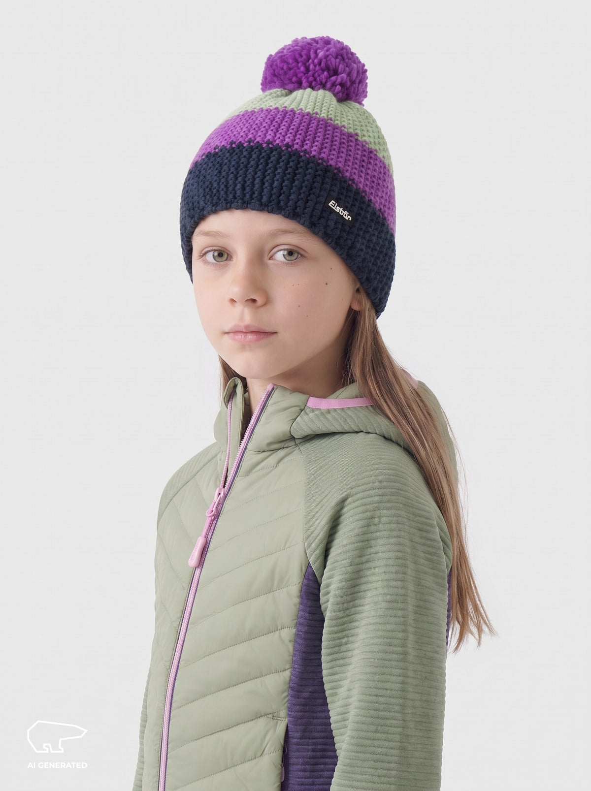 Star Kids Pom-Pom Beanie