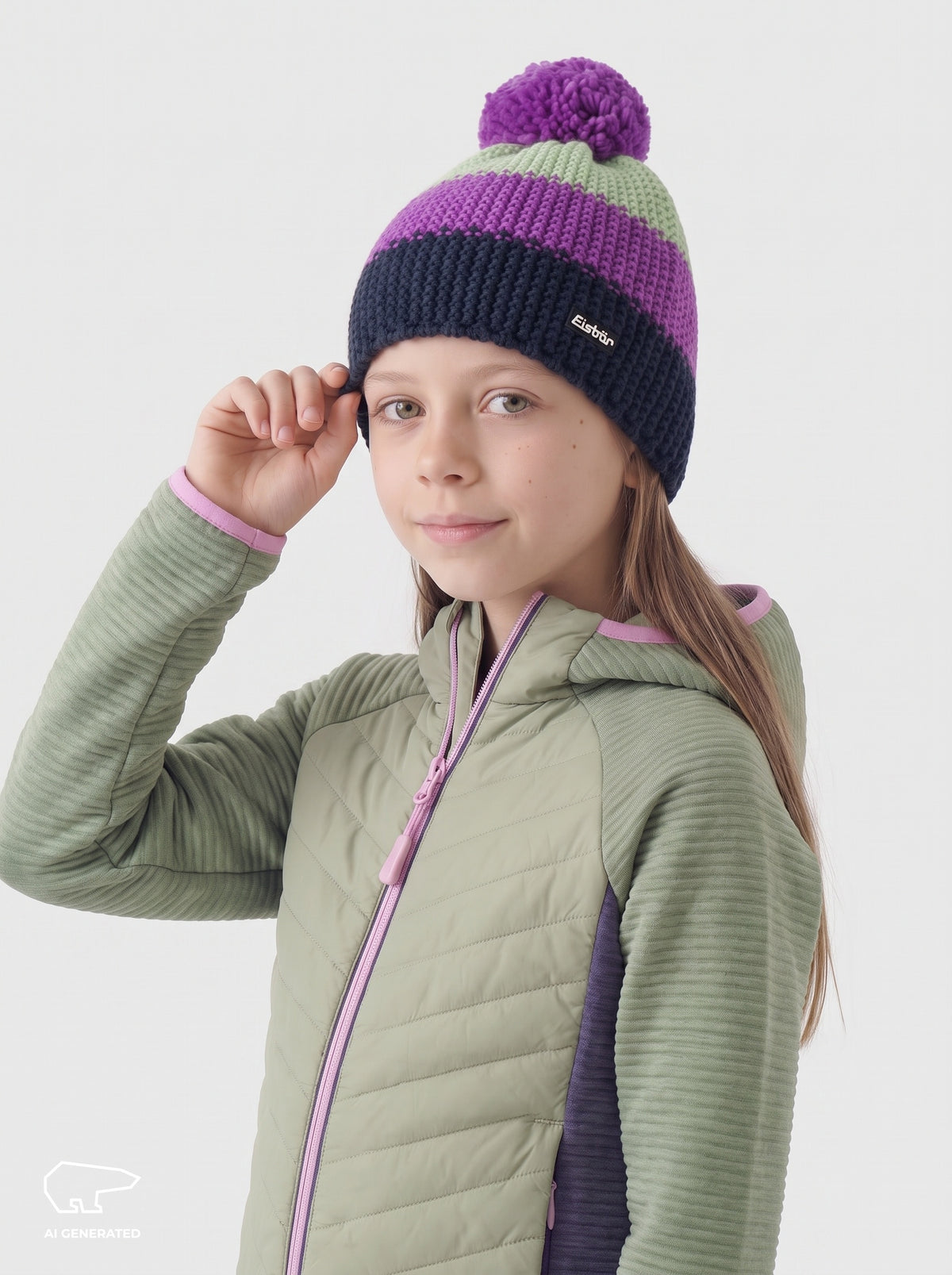 Star Kids Pom-Pom Beanie