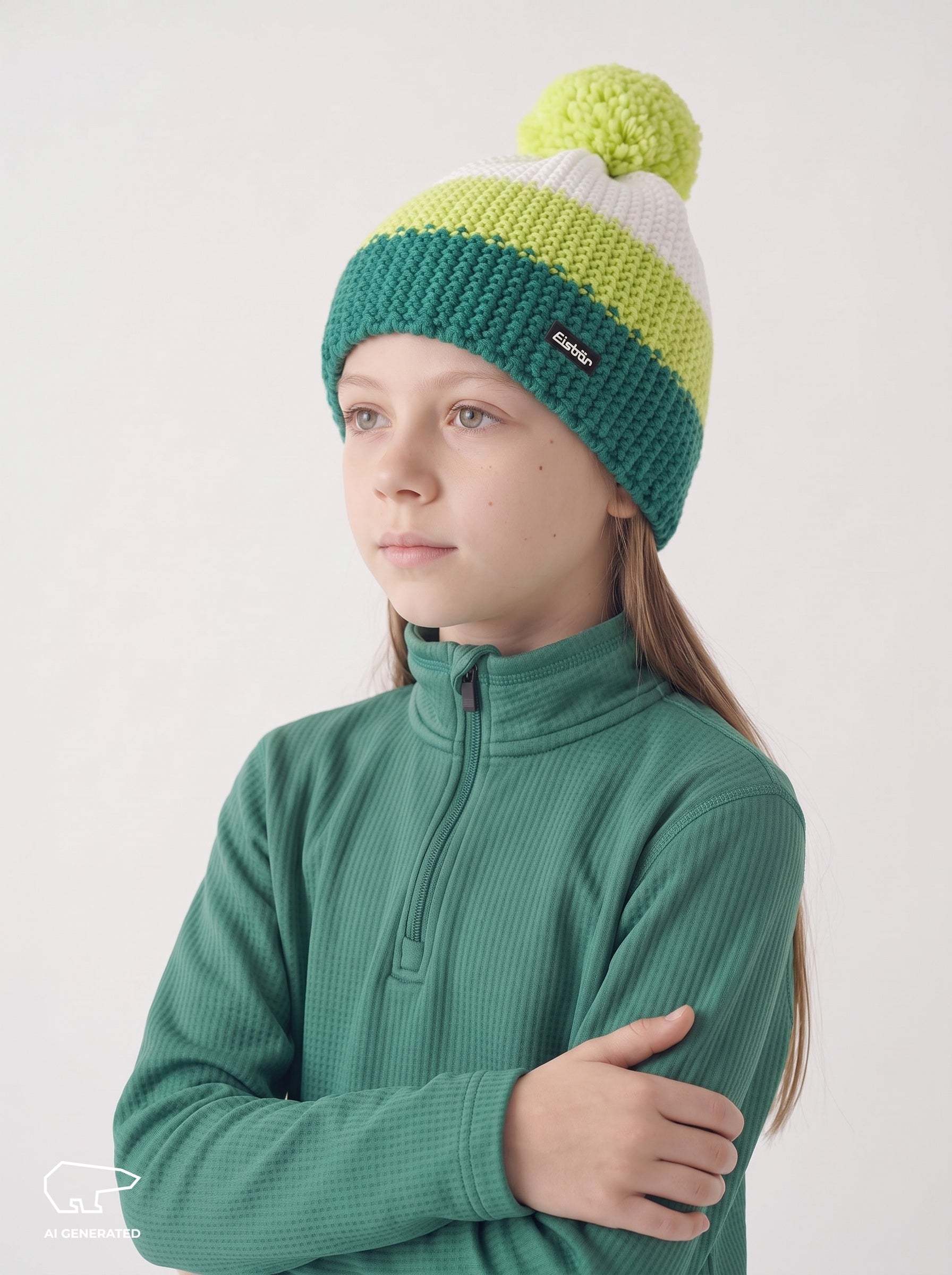 Star Kids Pom-Pom Beanie