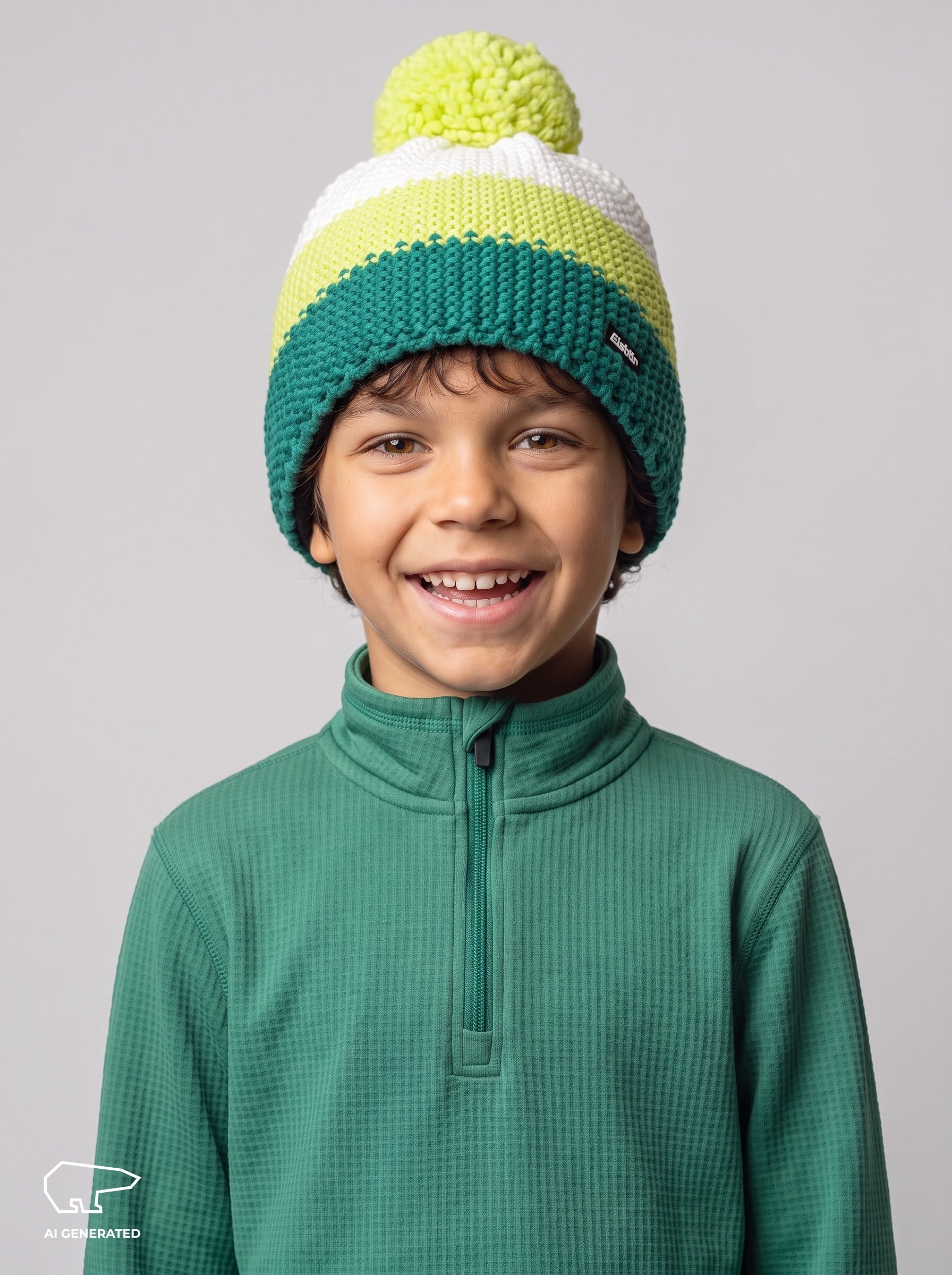 Star Kids Pom-Pom Beanie