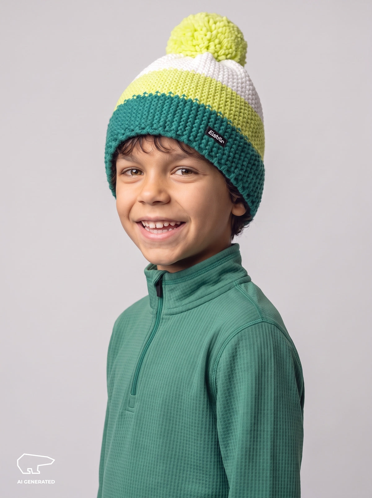Star Kids Pom-Pom Beanie