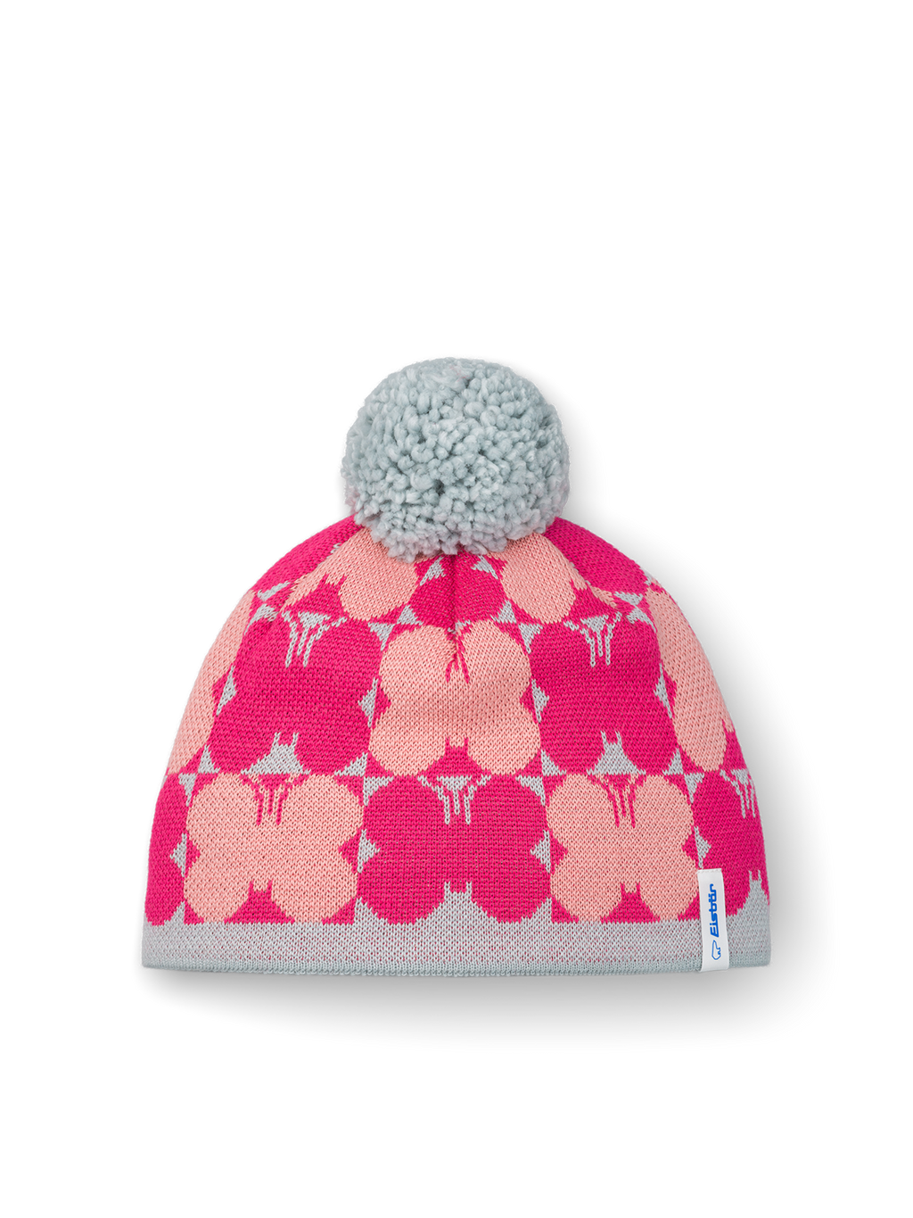 Butterfly Pompon Mütze kids
