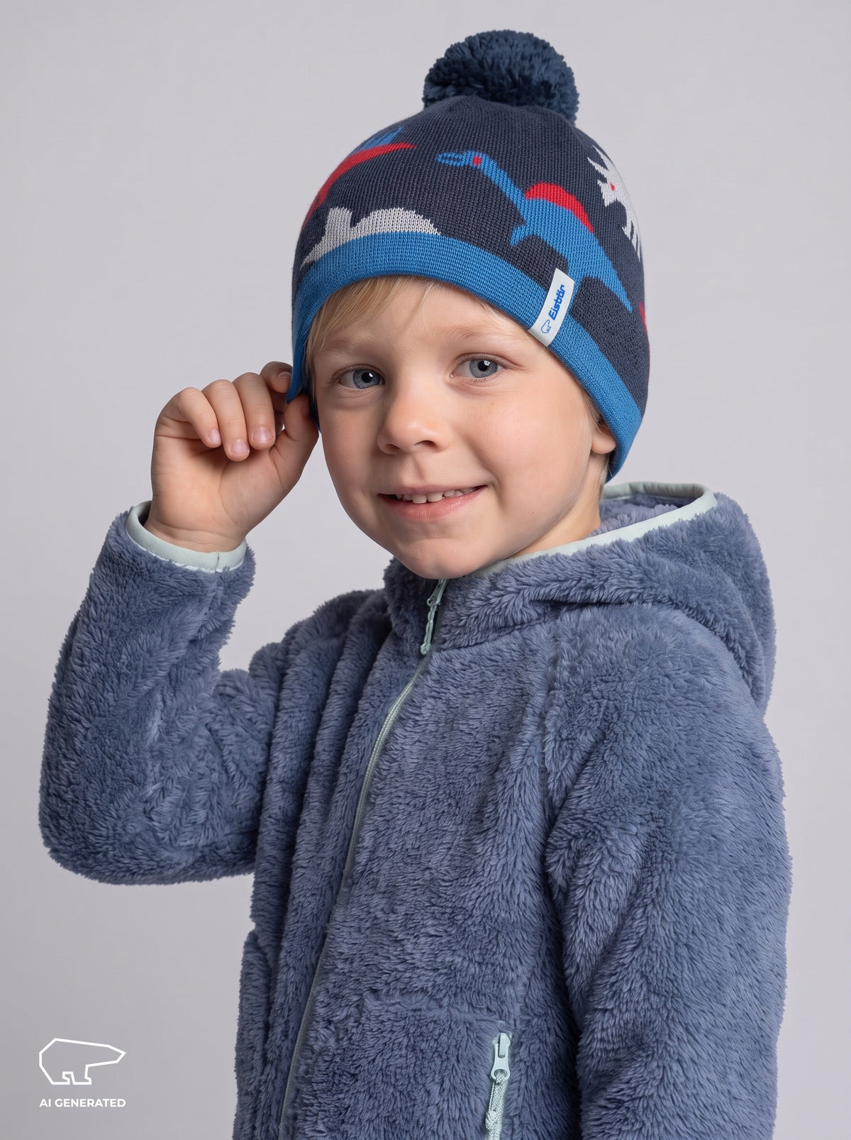 Pronti Pompon Mütze Kids