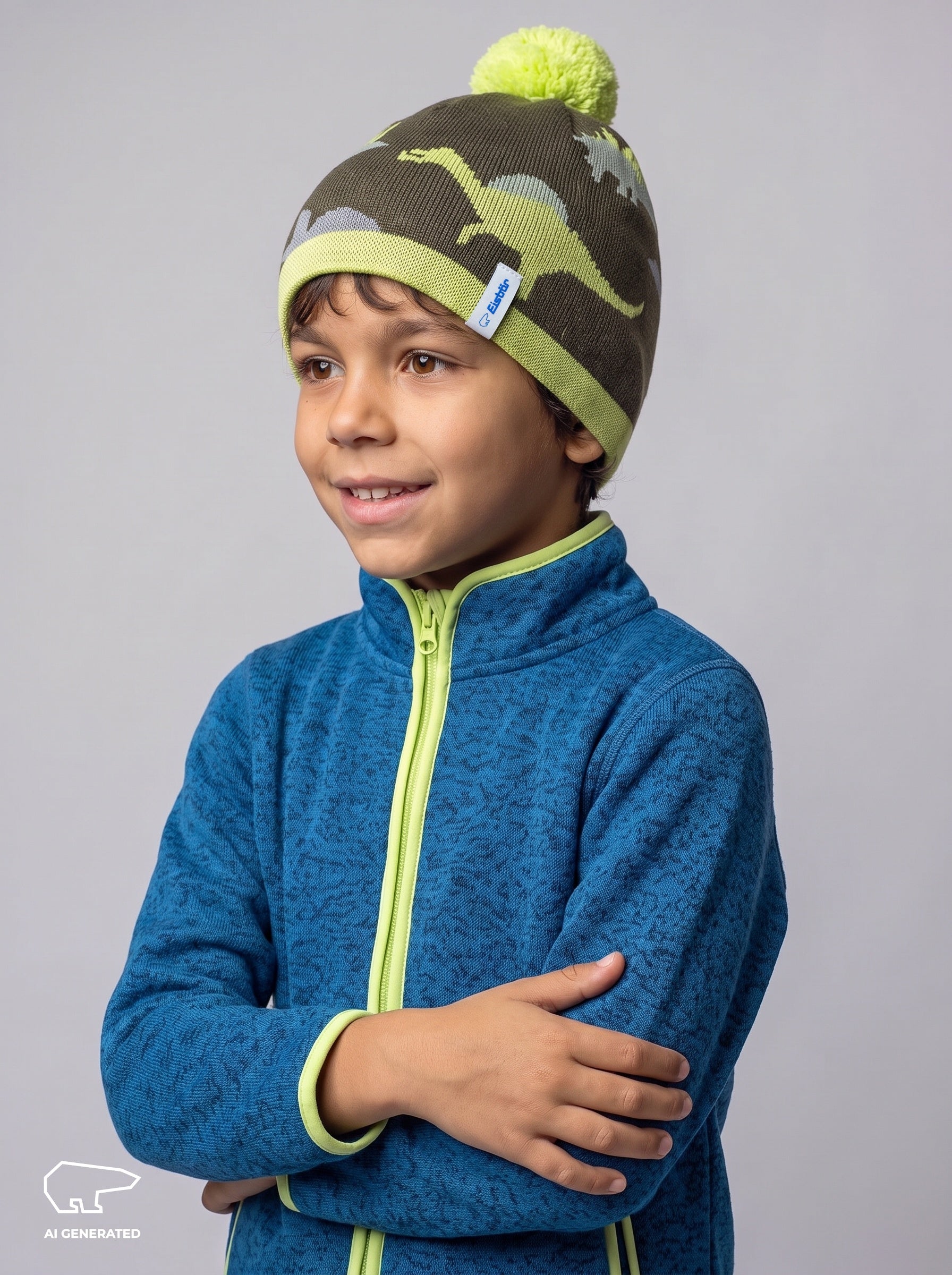 Pronti Pompon Mütze Kids