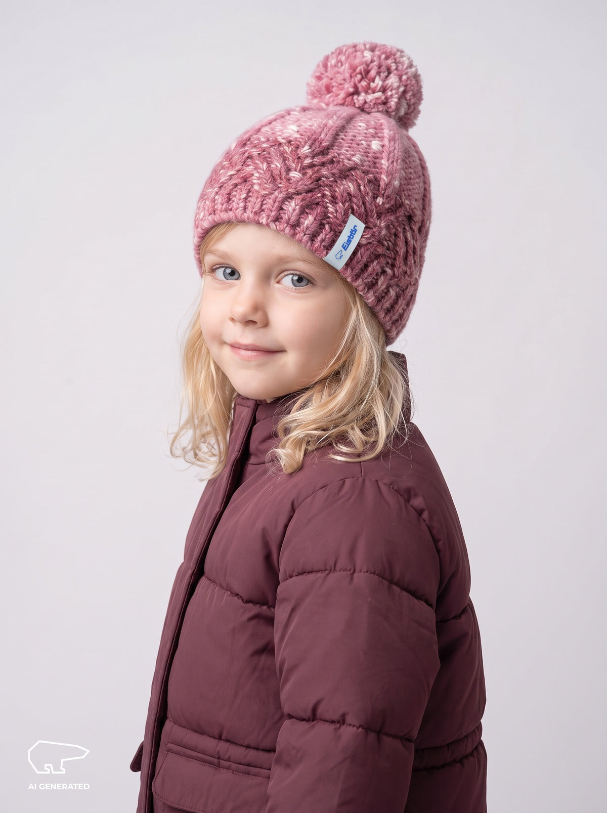 Jolien Pompon Mütze Kids