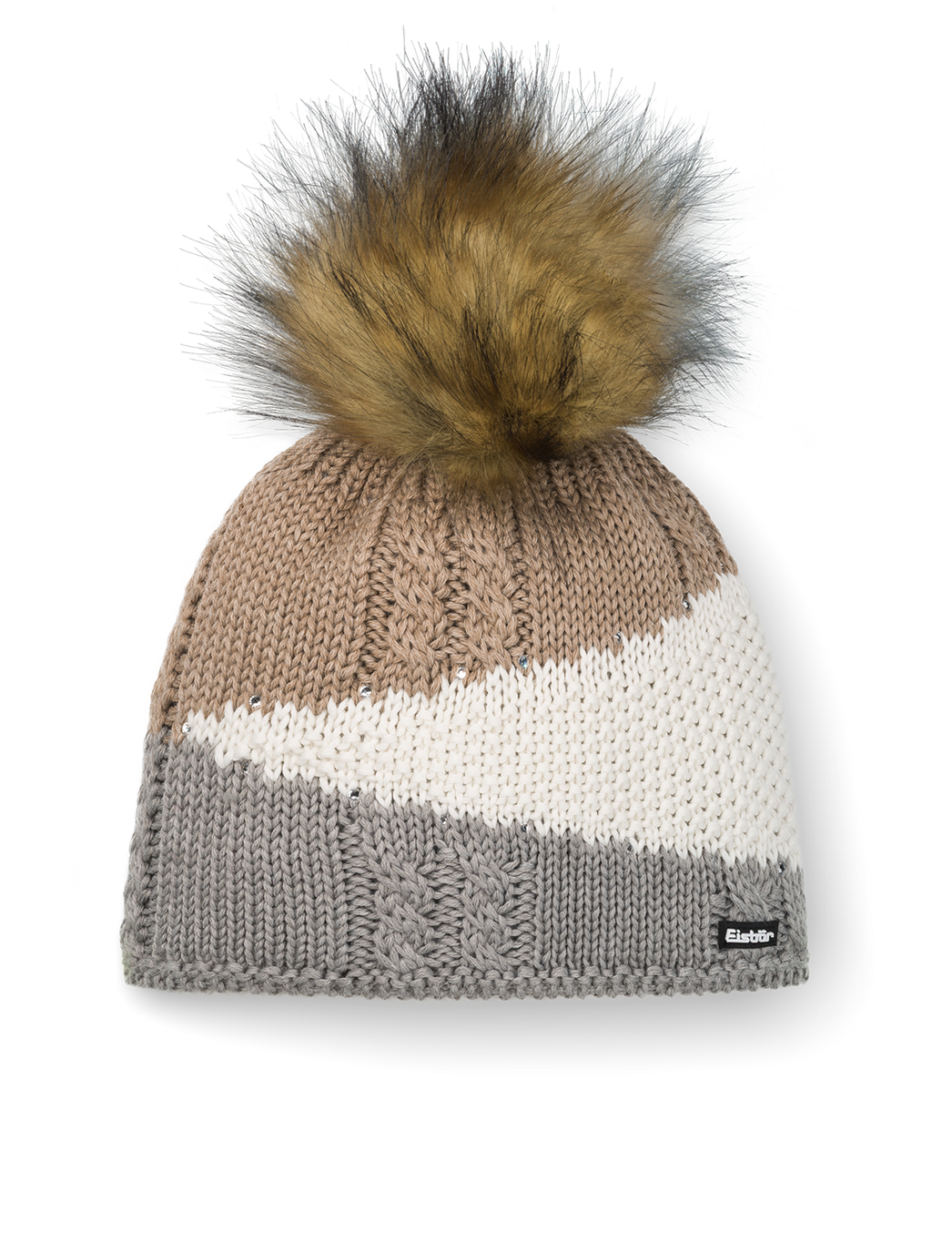 Eden Lux Crystal Bommelmütze